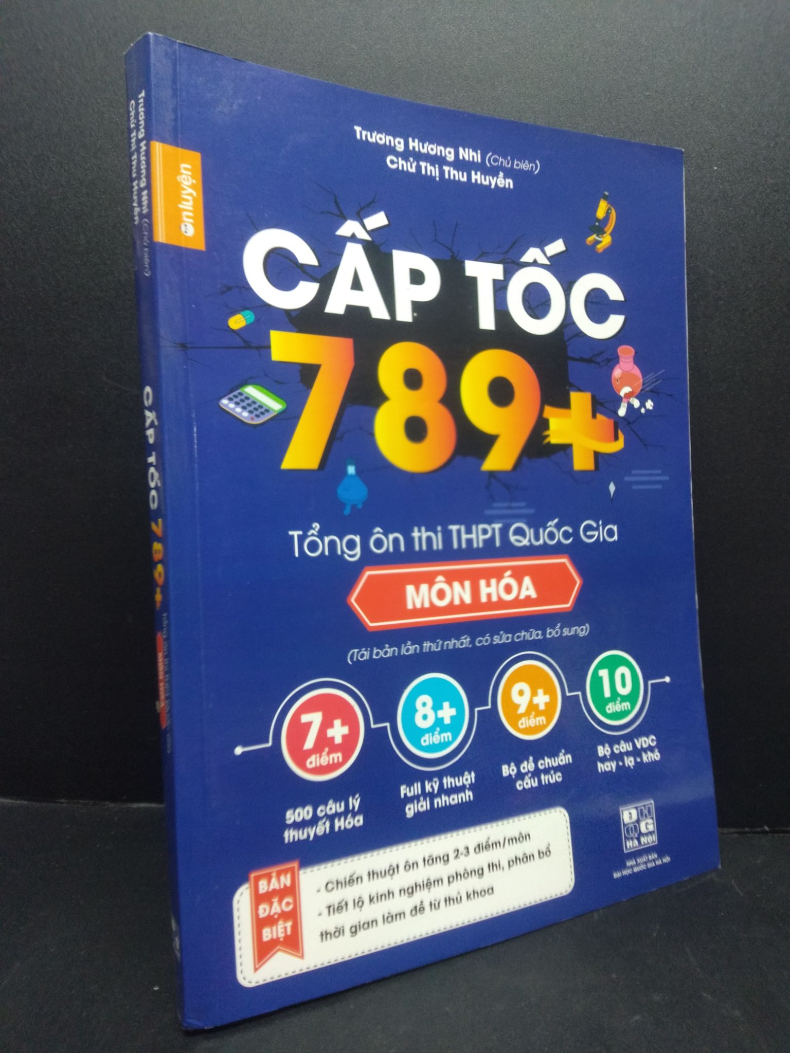 Cấp tốc 789+ tổng ôn thi THPT Quốc Gia môn Hóa mới 90% bẩn bìa 2021 HCM2705 Trương Hương Nhi SÁCH GIÁO TRÌNH, CHUYÊN MÔN