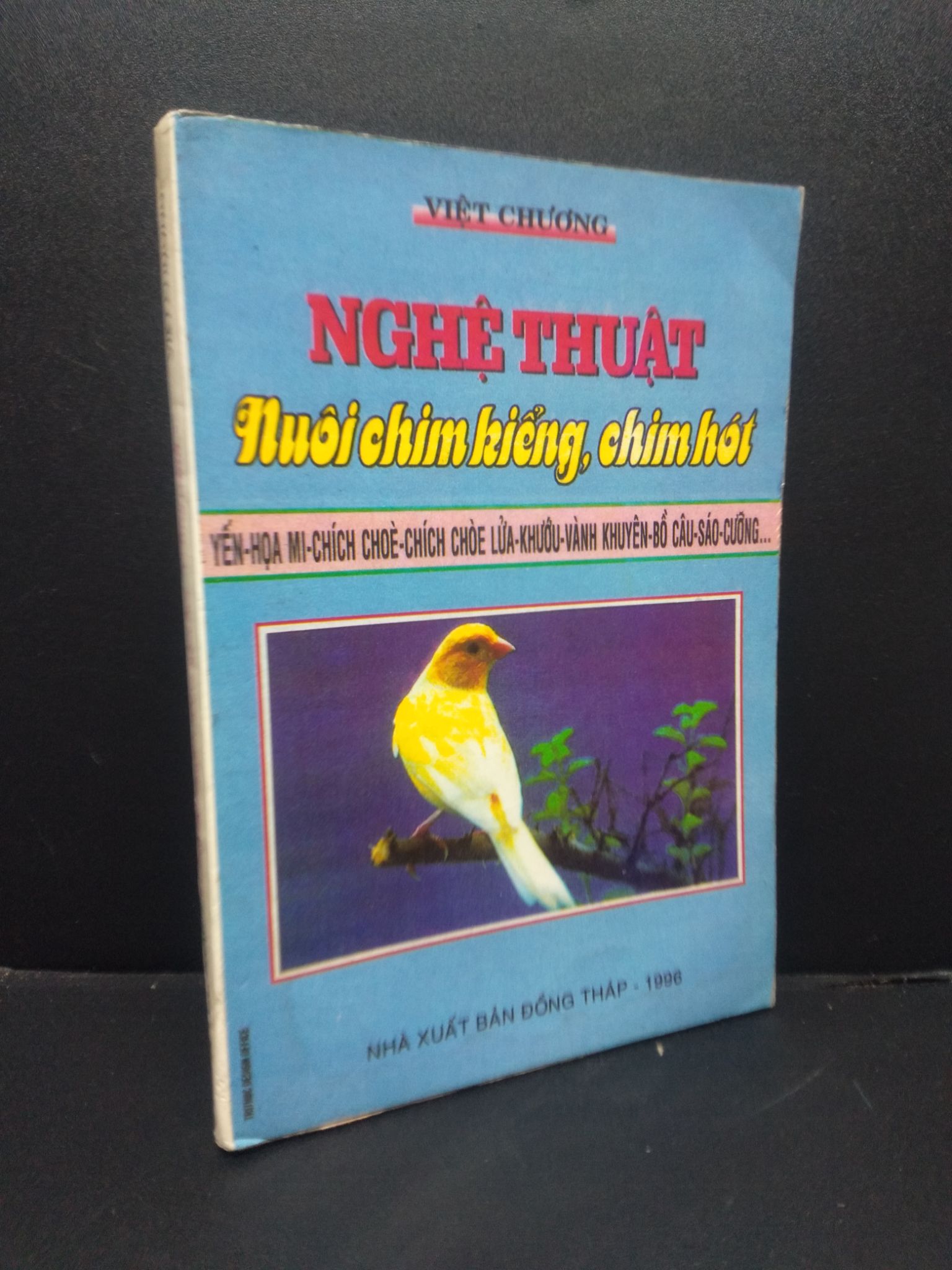 Nghệ thuật nuôi chim hót-chim cảnh Việt Chương 1996 mới 60% ố vàng ẩm HCM0106 kỹ năng