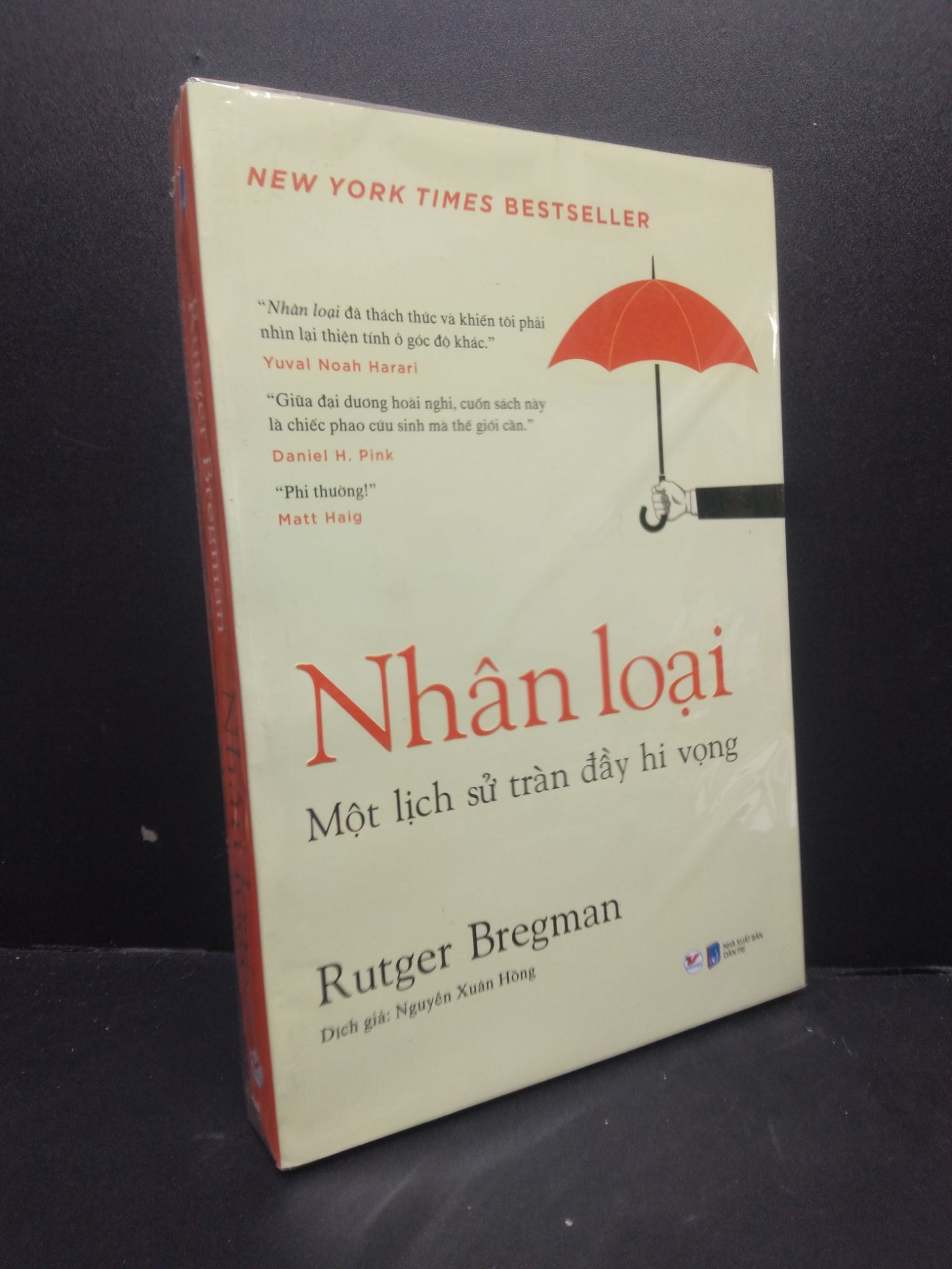 Nhân loại mới 100% HCM0106 Rutger Bregman SÁCH LỊCH SỬ - CHÍNH TRỊ - TRIẾT HỌC