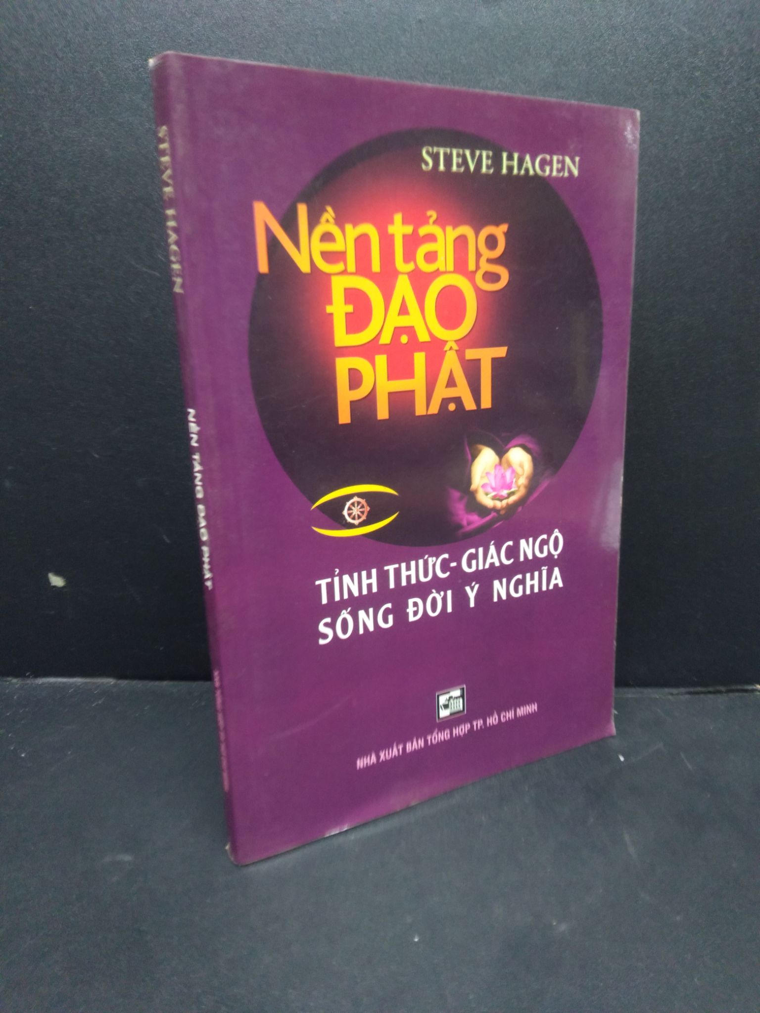 Nền tảng đạo phật Steve Hagen 2009 mới 80% cong bìa ố nhẹ HCM0106 tôn giáo