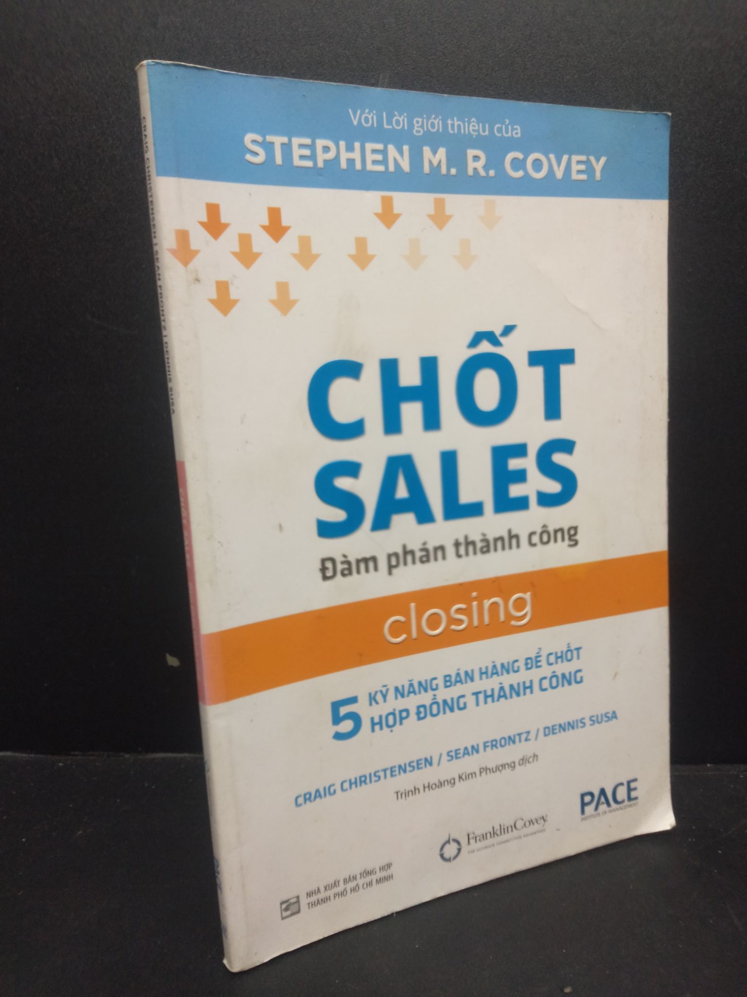 Chốt Sales đàm phán thành công Craig Christensen , Sean Frontz và Dennis Susa 2018 mới 70% có vệt nước bẩn bìa ố nhẹ HCM0805