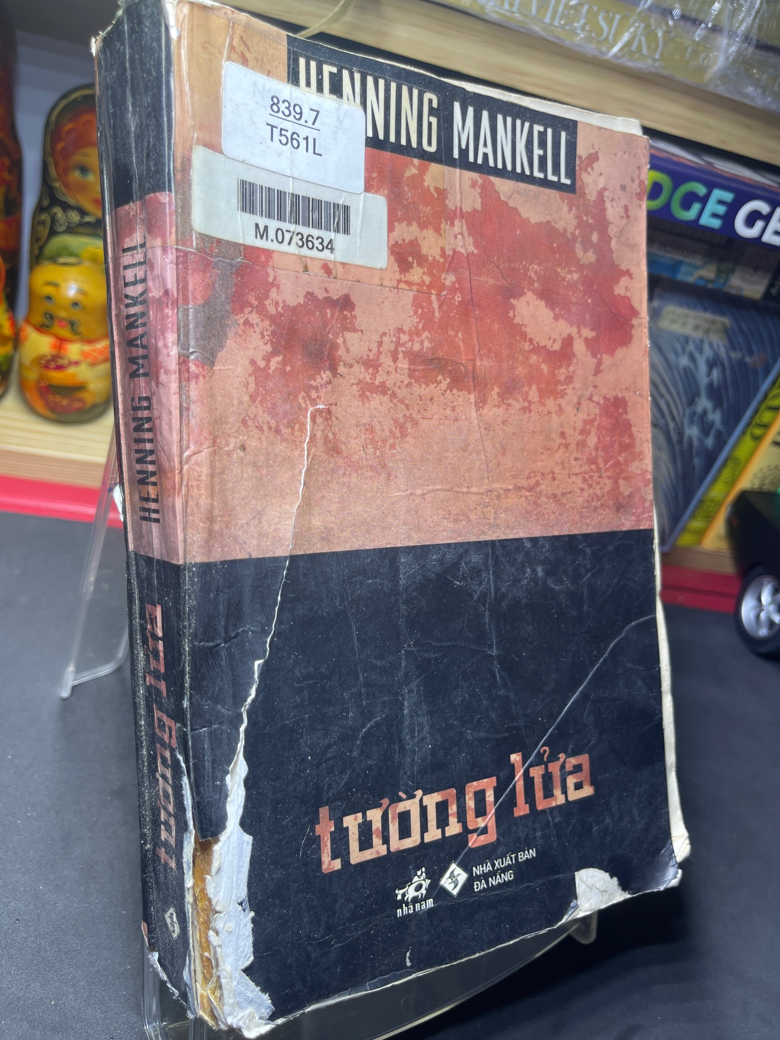 Tường lửa 2007 mới 50% ố bẩn cong ẩm rách và tróc bìa Henning Mankell HPB0906 SÁCH VĂN HỌC