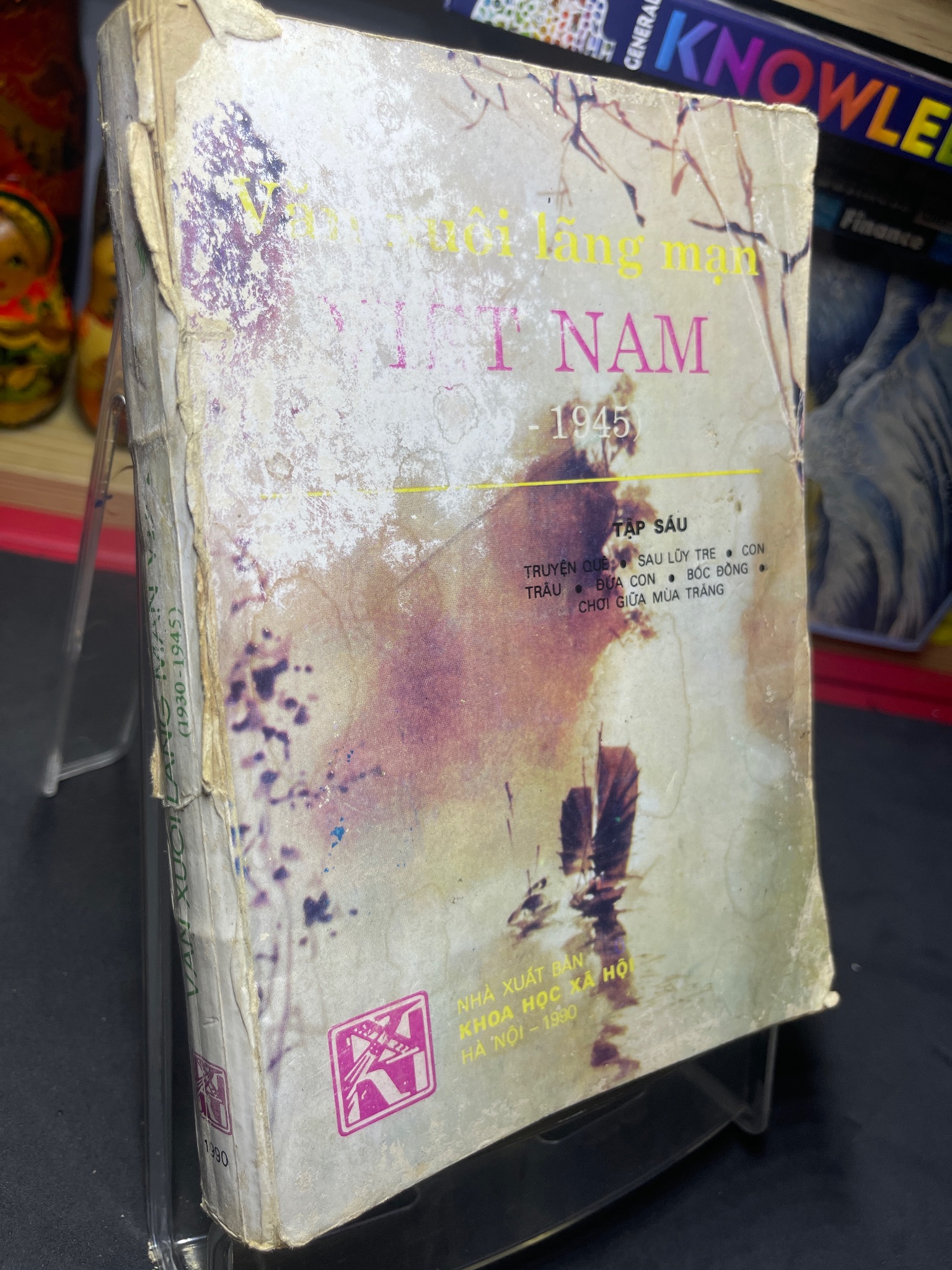 Văn xuôi lãng mạn Việt Nam 1930 - 1945 tập 7 1994 mới 60% ố vàng rách gáy Nhiều tác giả HPB0906 SÁCH VĂN HỌC