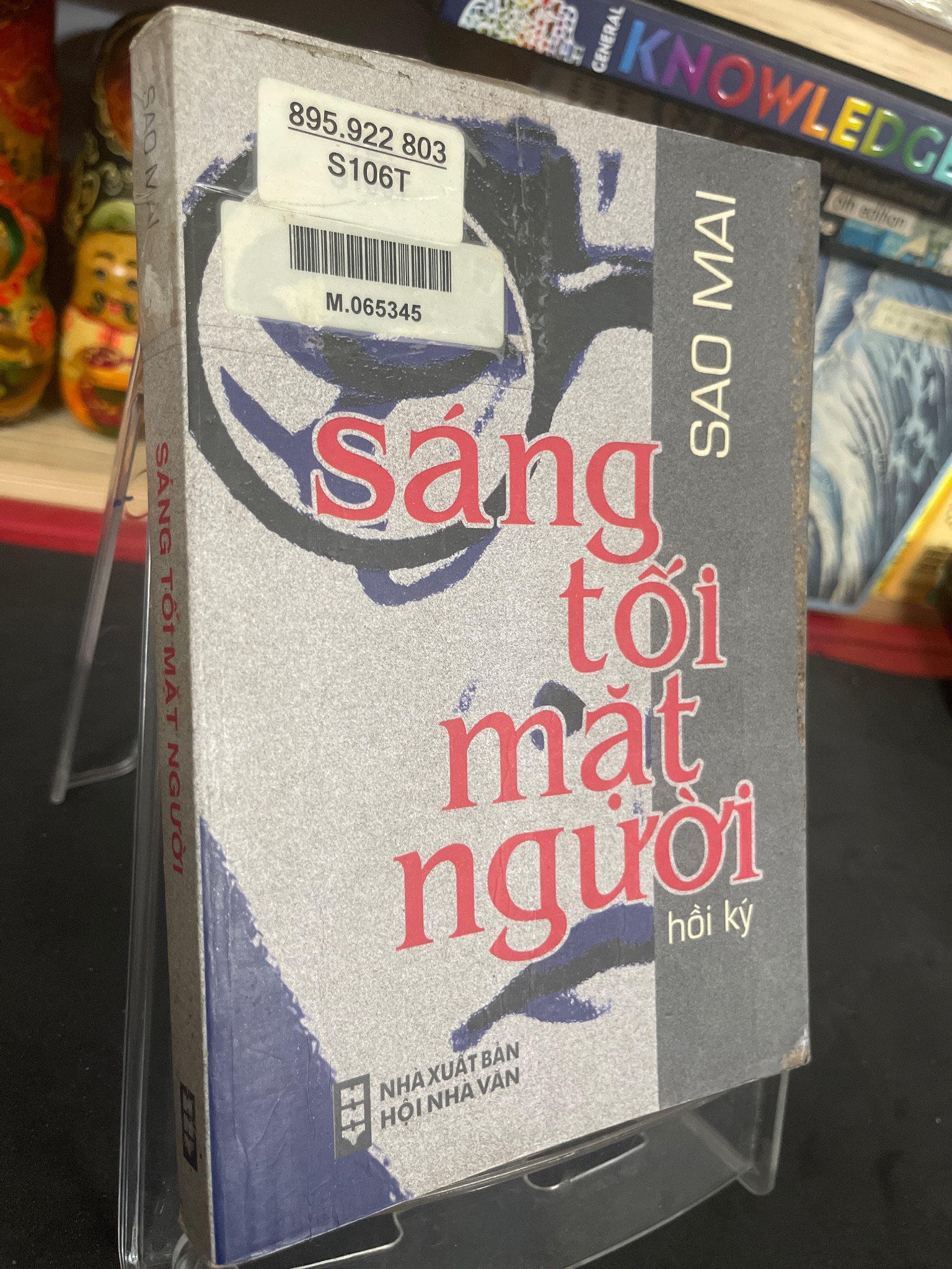 Sáng tối mặt người 2003 Hồi ký mới 60% ố bẩn nhẹ Sao Mai HPB0906 SÁCH VĂN HỌC