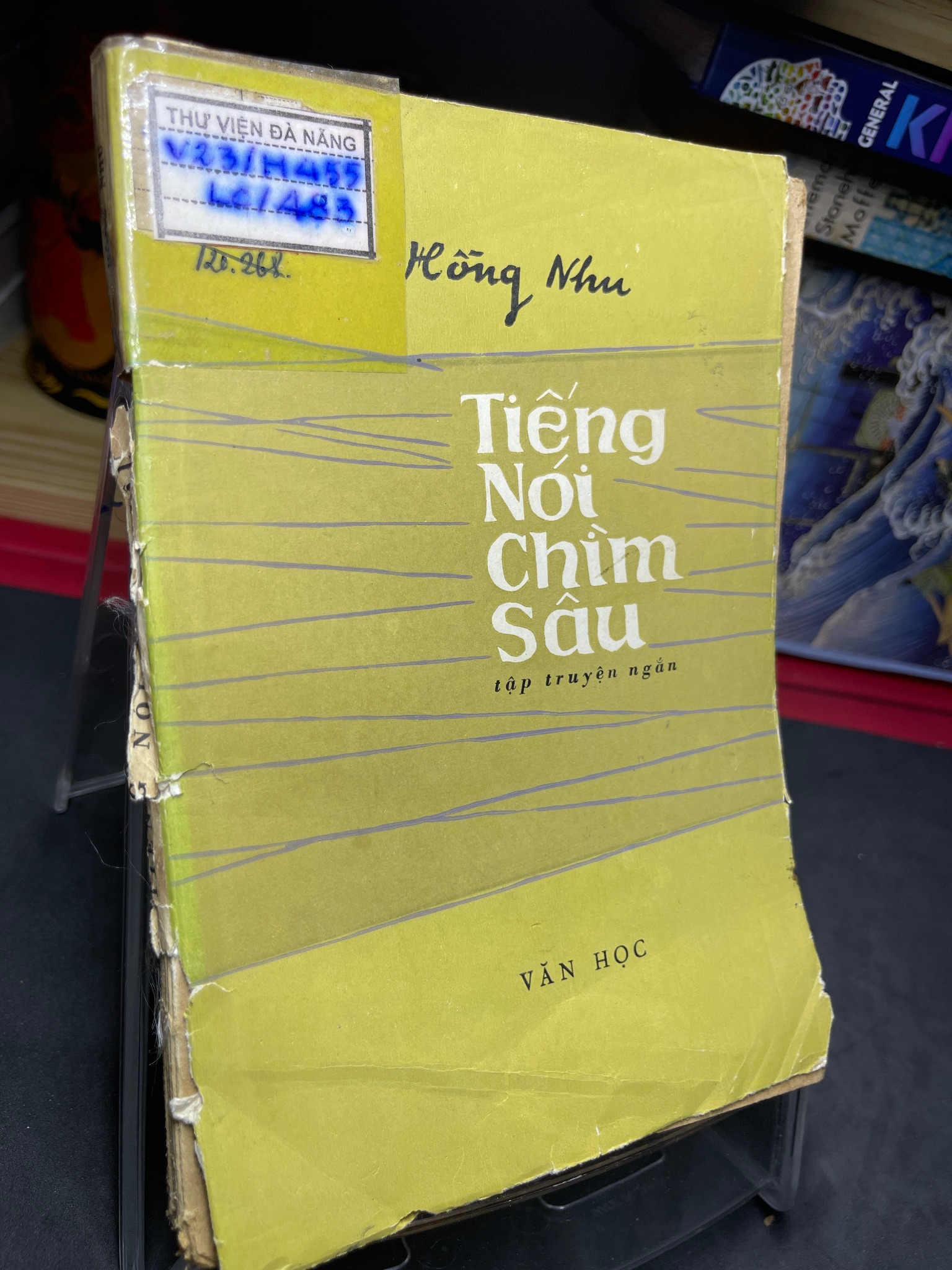 Tiếng nói chìm sâu 1976 mới 50% ố vàng rách bìa Hồng Nhu HPB0906 SÁCH VĂN HỌC