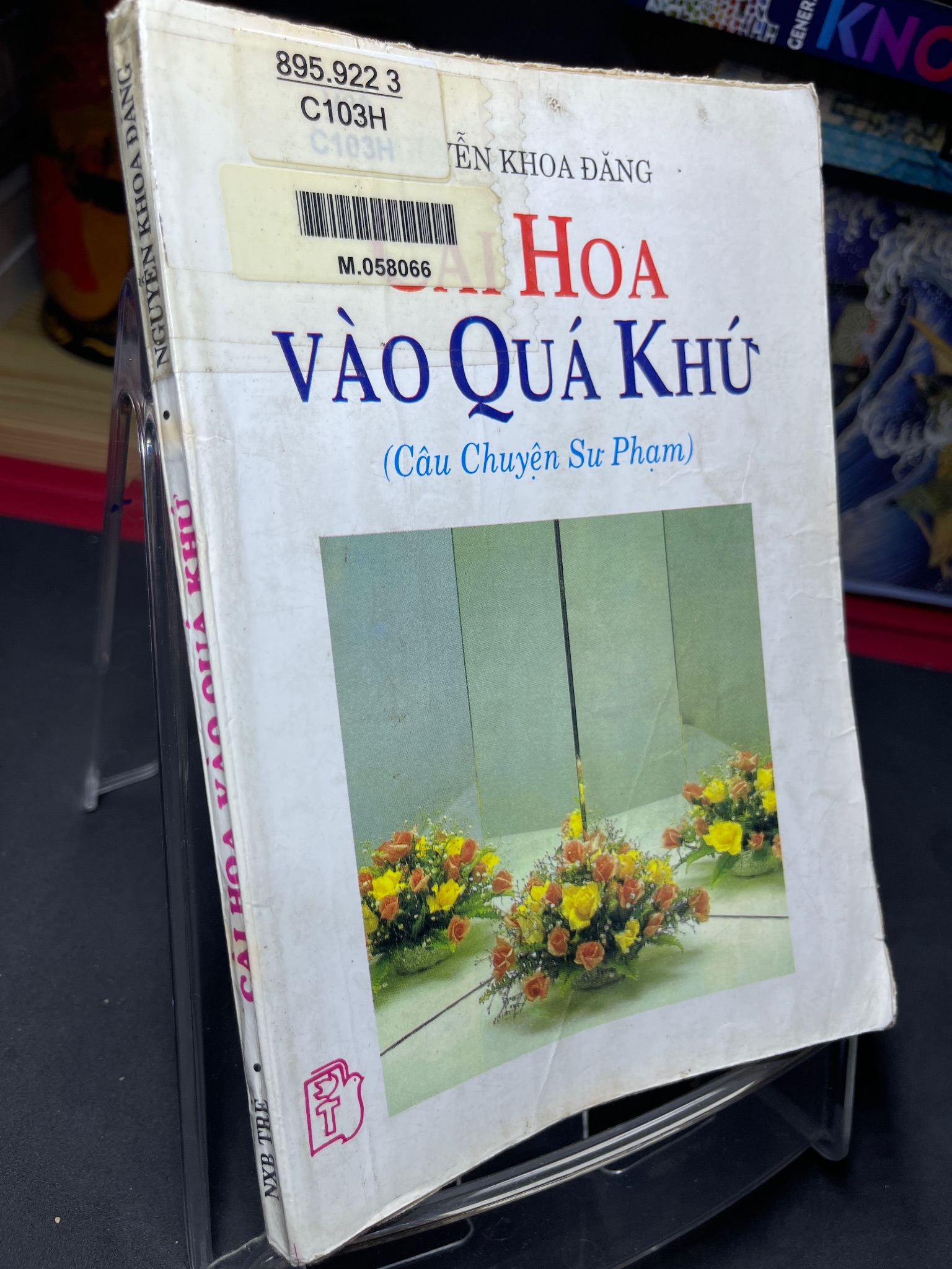 Cài hoa vào quá khứ 1997 mới 60% ố vàng Nguyễn Đăng Khoa HPB0906 SÁCH VĂN HỌC