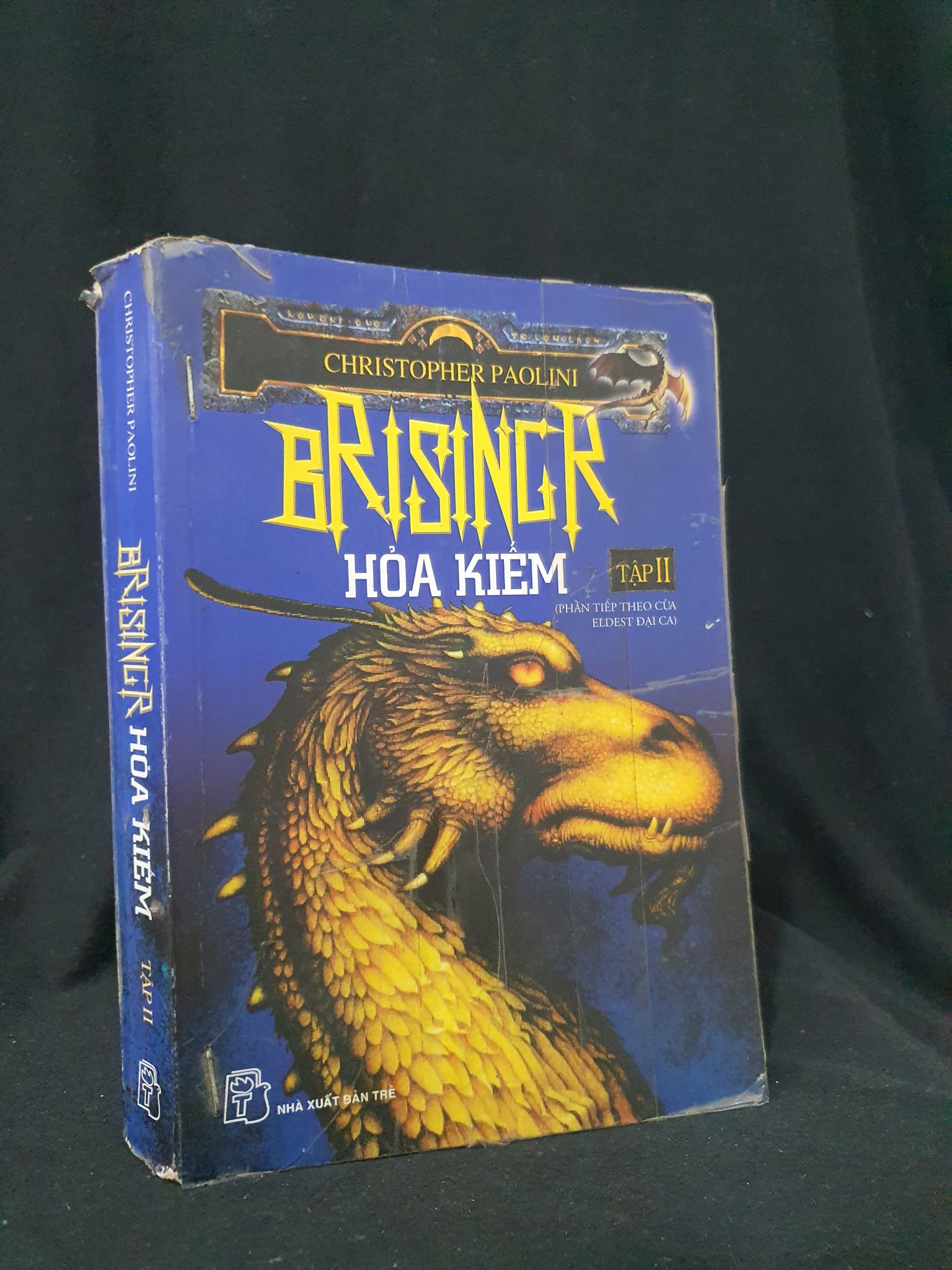 BRISINGR hỏa kiếm tập 2 mới 50% 2009 HSTB.HCM205 CHRISTOPHER PAOLINI SÁCH VĂN HỌC