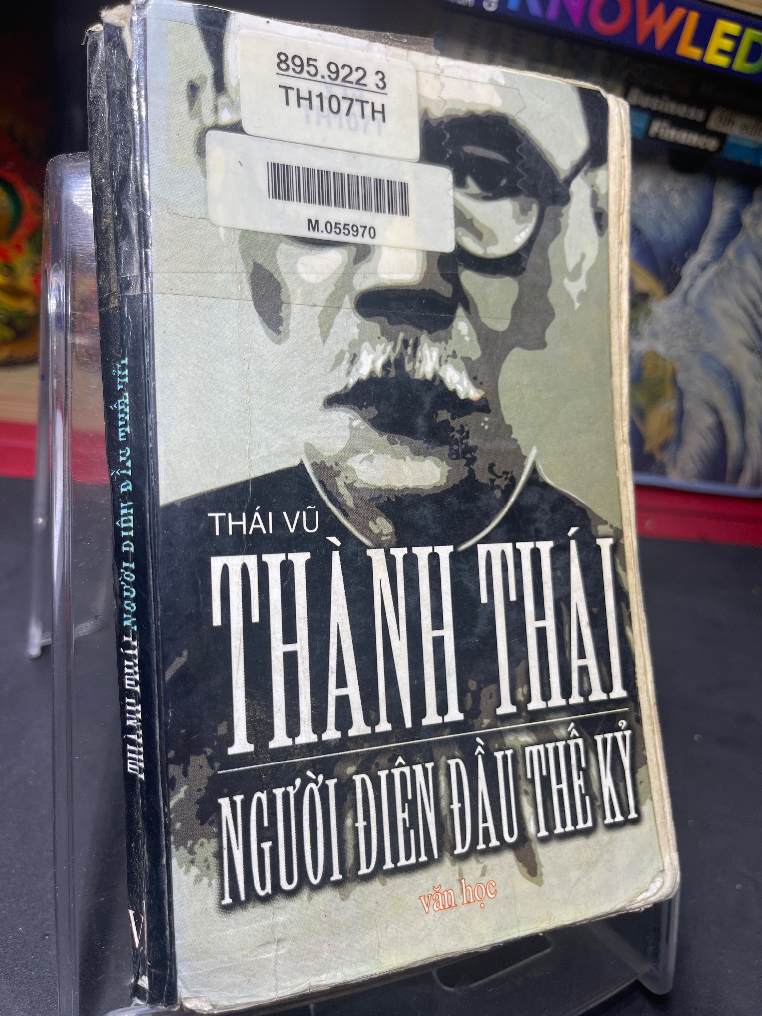 Thành Thái người điên đầu thế kỷ 1996 mới 60% ố vàng bung gáy nhẹ Thái Vũ HPB0906 SÁCH VĂN HỌC