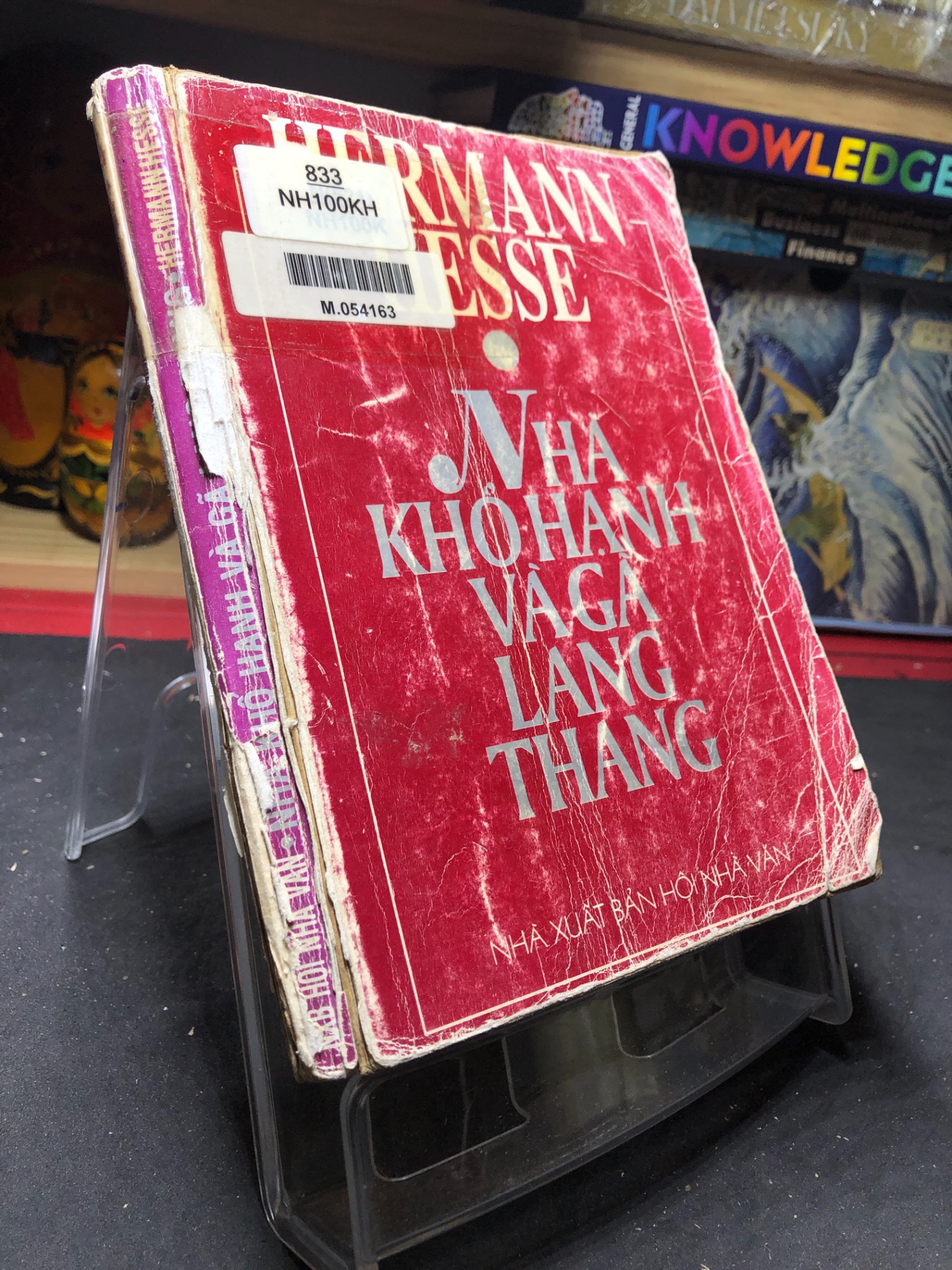 Nhà Khổ Hạnh Và Gã Lang Thang mới 50% ố vàng, rách bìa, tróc gáy 1994 Hermann Hersse HPB0906 SÁCH VĂN HỌC