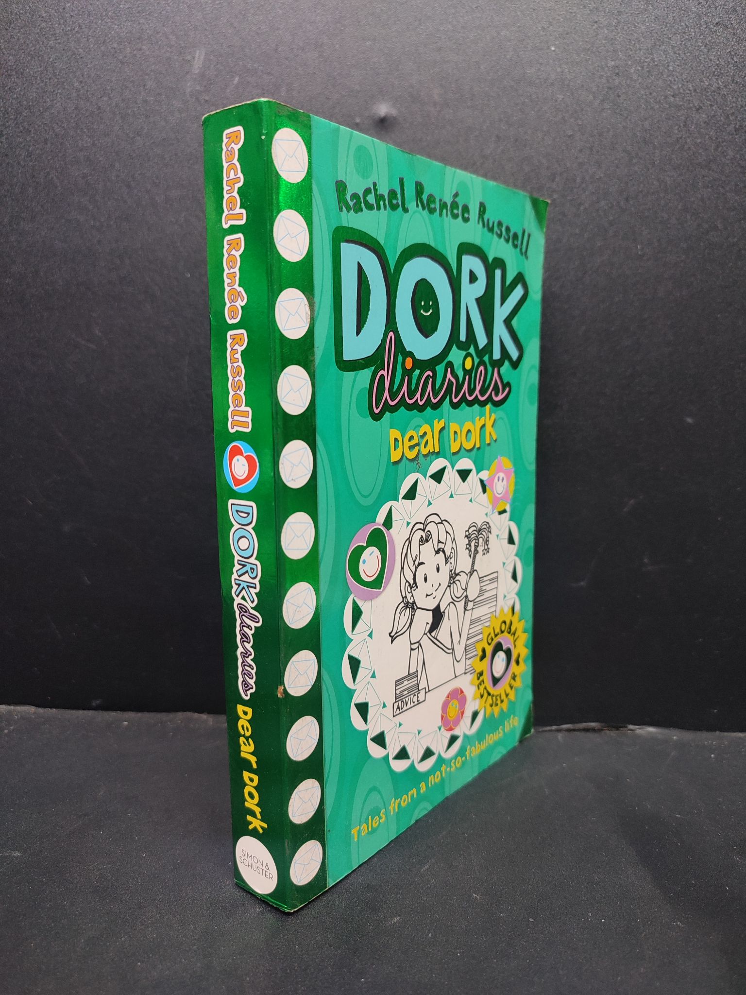 Dork Diaries Dear Dork mới 80% ố vàng HCM1406 Rachel Renee Russell SÁCH NGOẠI VĂN