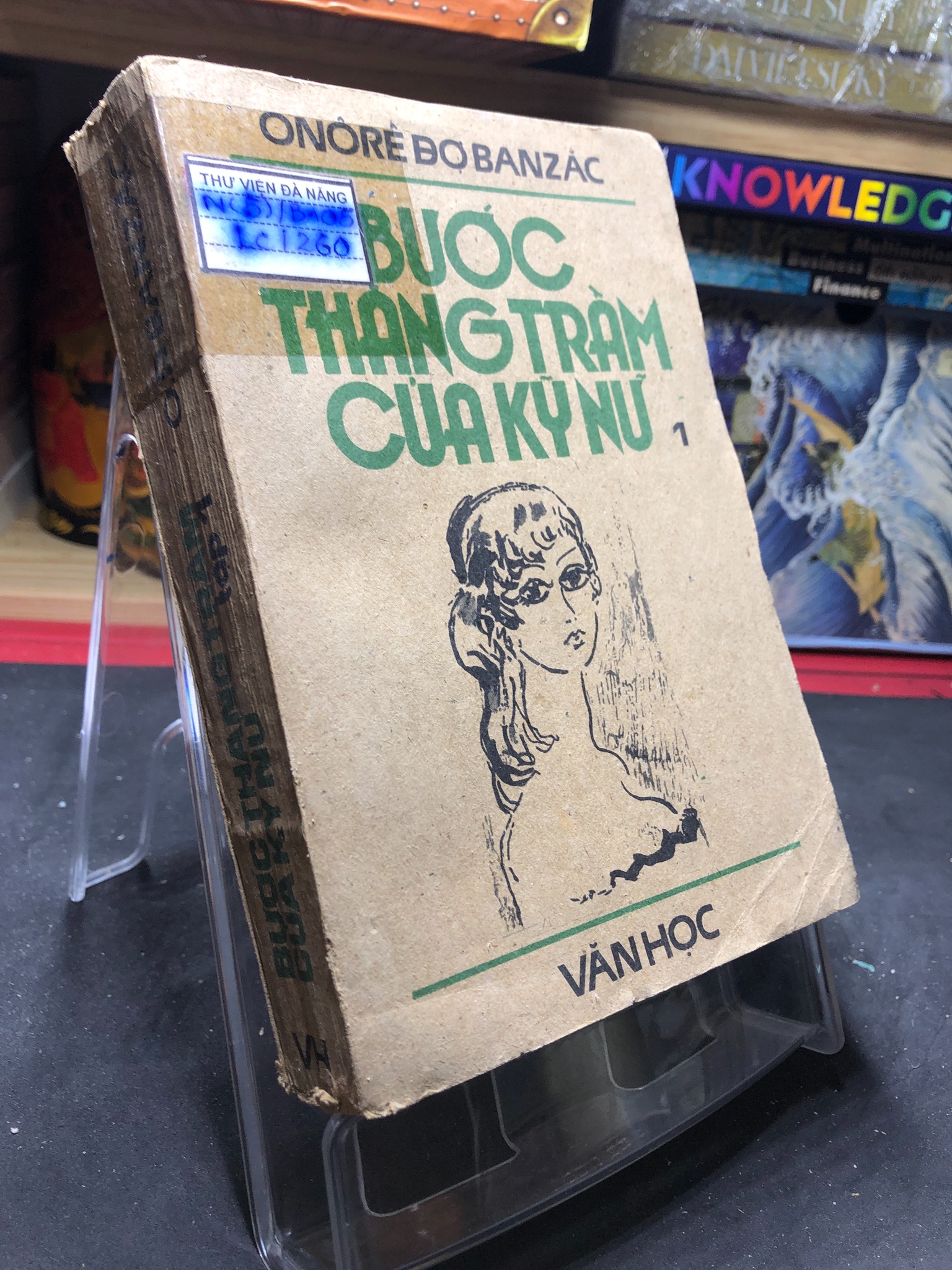 Bước Thăng Trầm Của Kỹ Nữ mới 60% ố vàng nặng 1985 Onôrê Bo Banzăc HPB0906 SÁCH VĂN HỌC