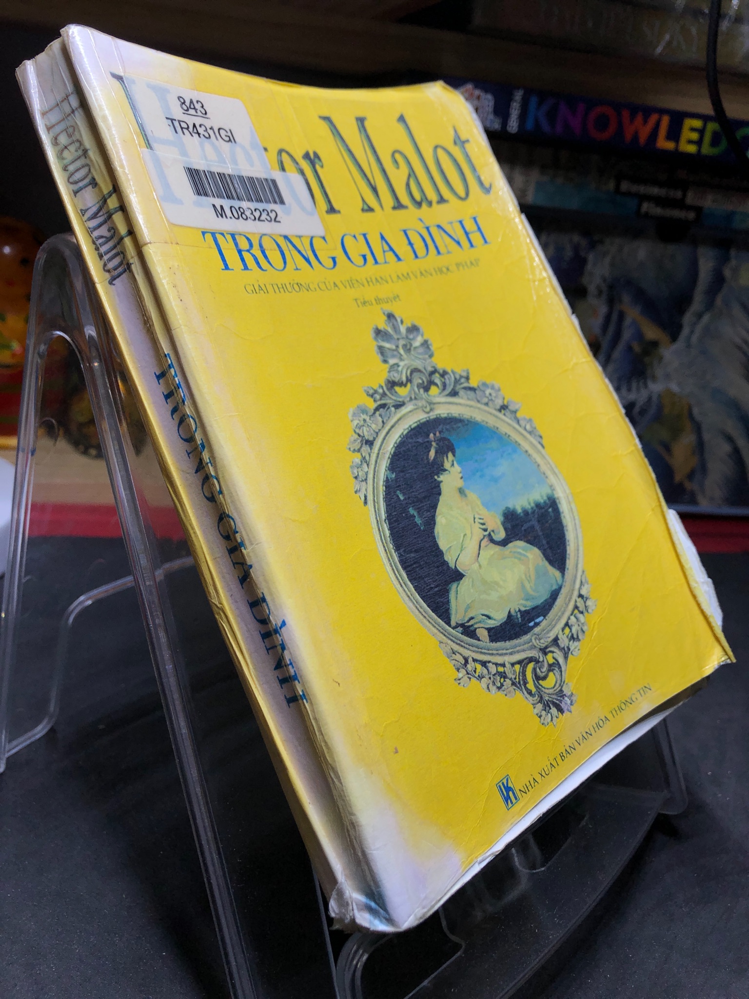 Trong gia đình 2009 mới 65% bẩn nhẹ tróc gáy Hector Malot HPB0906 SÁCH VĂN HỌC