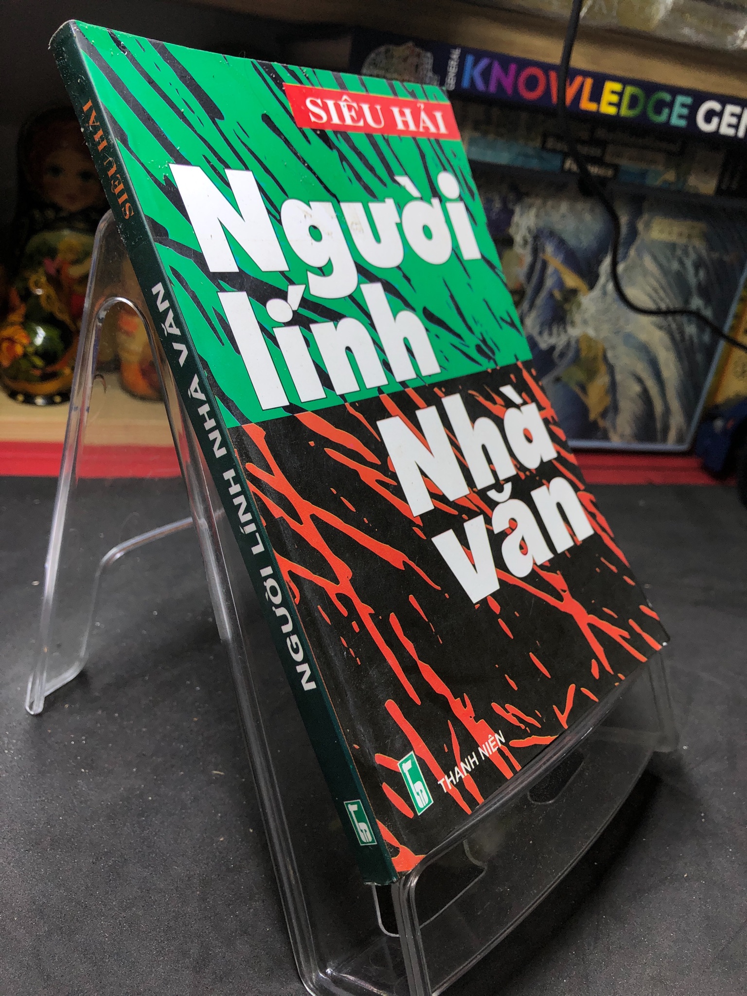 Người lính nhà văn mới 80% ố có dấu mộc và viết nhẹ trang đầu 2008 Siêu Hải HPB0906 SÁCH VĂN HỌC