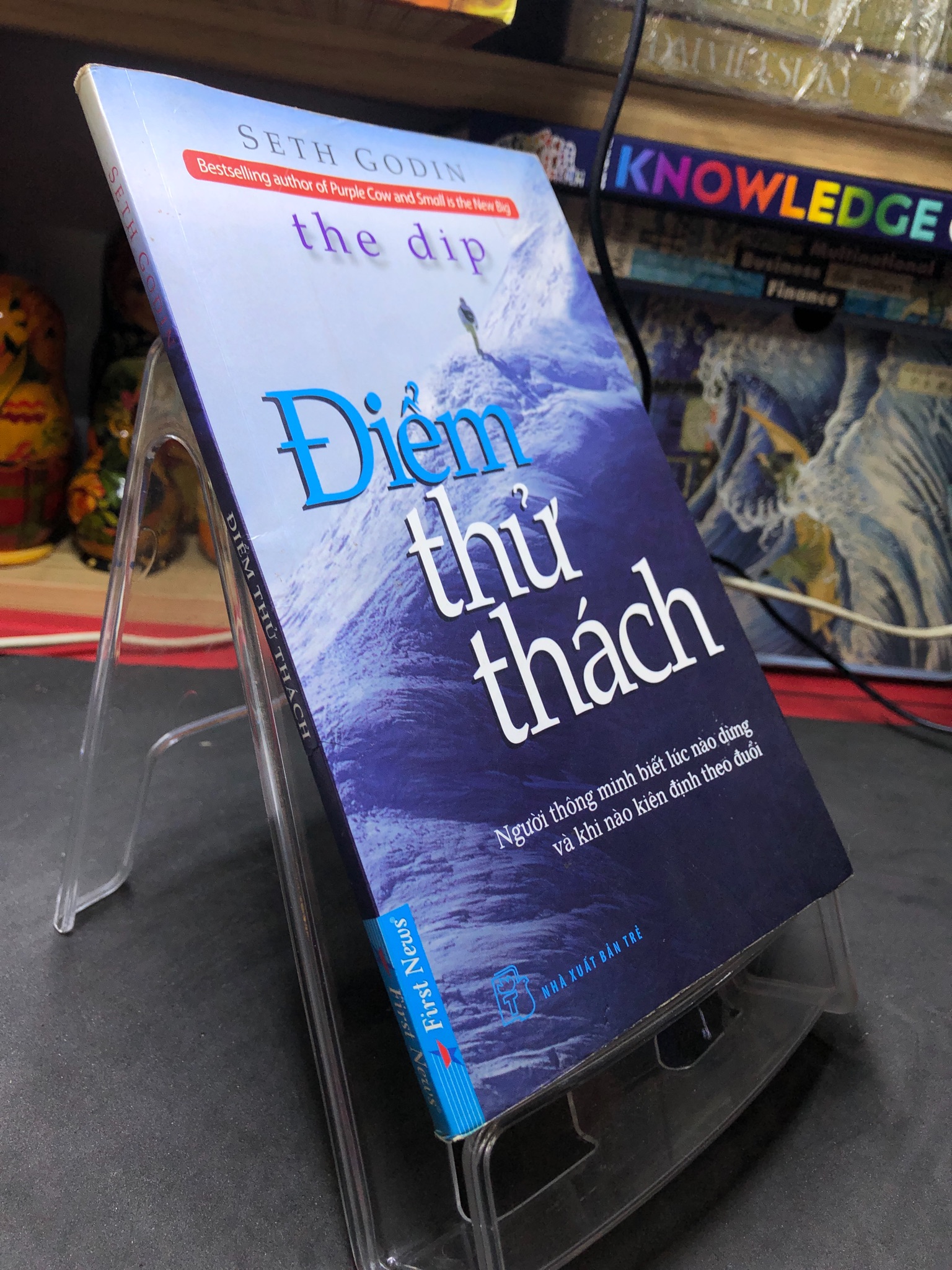 Điểm thử thách 2011 mới 70% ố bẩn nhẹ Seth Godin HPB2006 SÁCH KỸ NĂNG