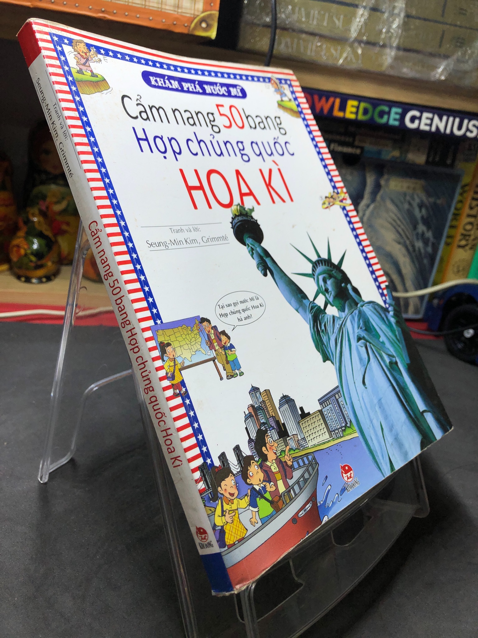 Cẩm nang 50 bang hợp chủng quốc Hoa Kì 2012 mới 75% ố bẩn nhẹ Seung Min Kim và Grimmté HPB2006 SÁCH KHOA HỌC ĐỜI SỐNG