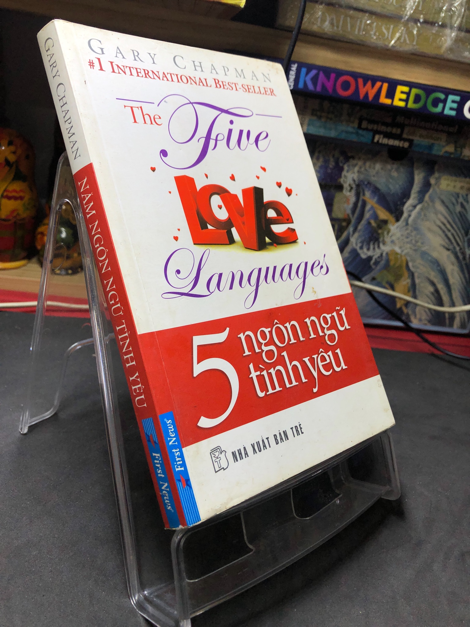 5 ngôn ngữ tình yêu, 2009, mới 70% (bẩn bụng sách gạch bút xanh) Gary Chapman HPB2006 SÁCH KỸ NĂNG