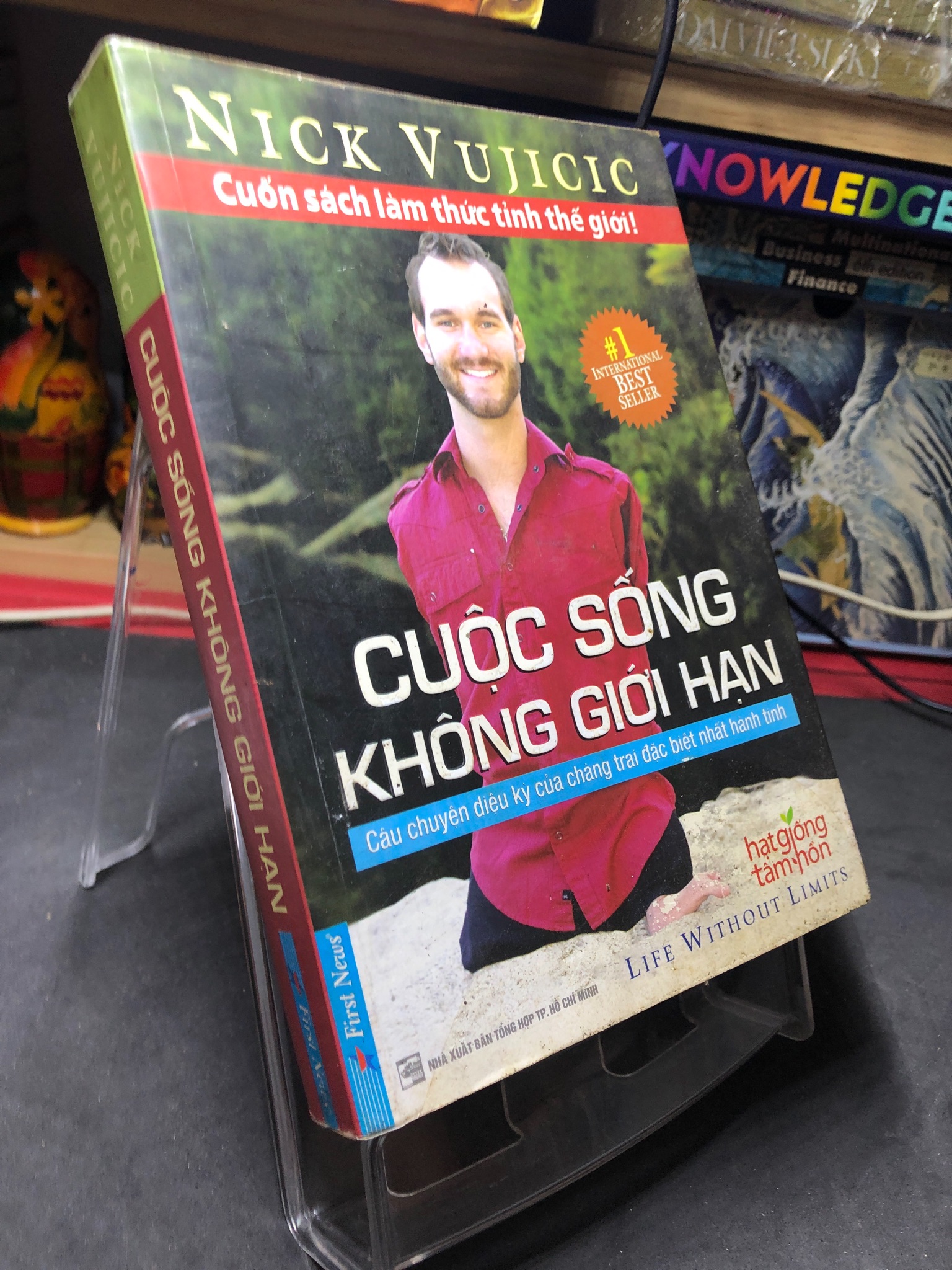 Cuộc sống không giới hạn 2013 mới 70% ố bẩn Nick Vujicic HPB2006 SÁCH KỸ NĂNG