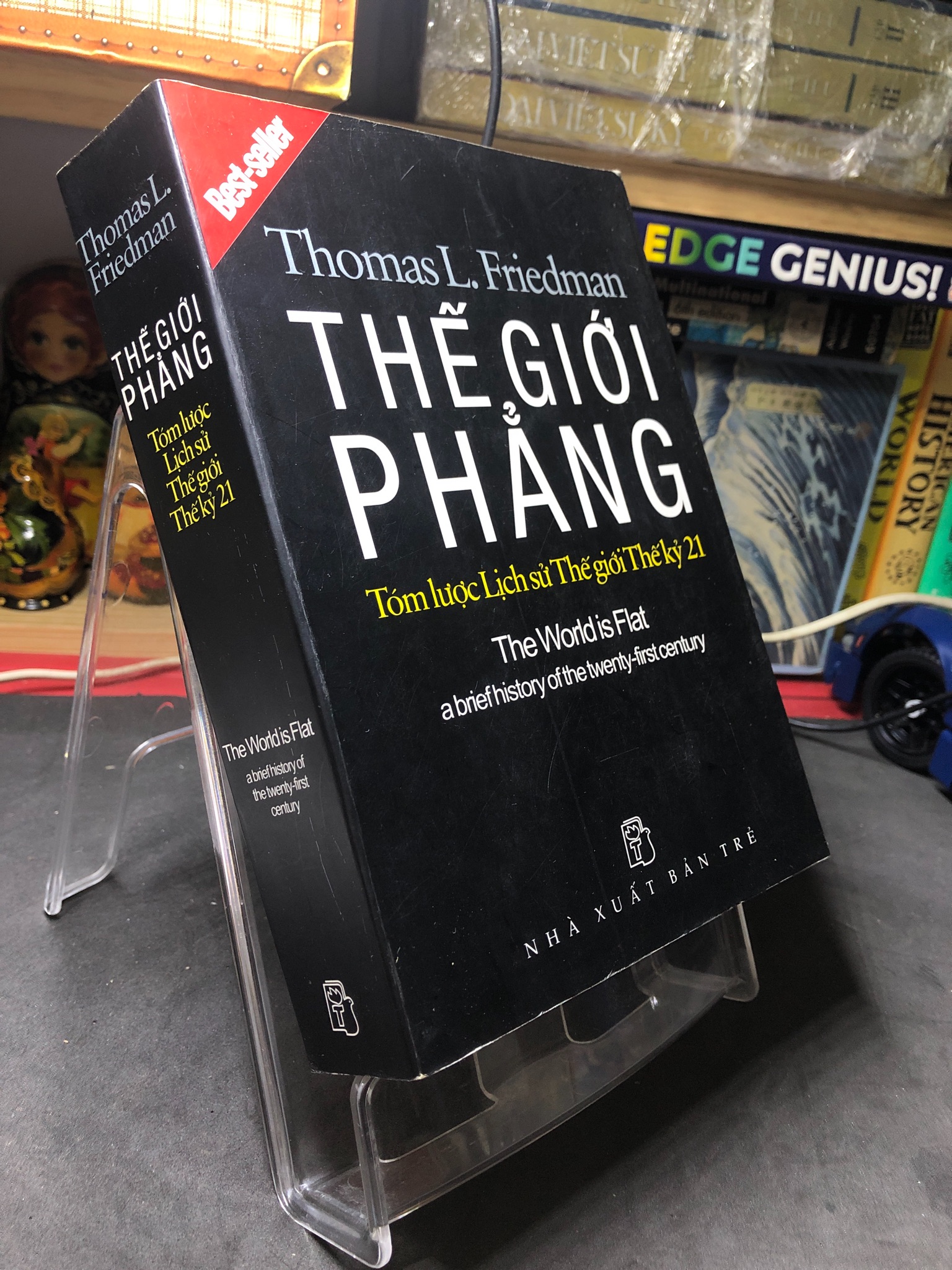 Thế giới phẳng 2006 mới 80% ố bẩn nhẹ Thomas L Friedman HPB2106 SÁCH LỊCH SỬ - CHÍNH TRỊ - TRIẾT HỌC