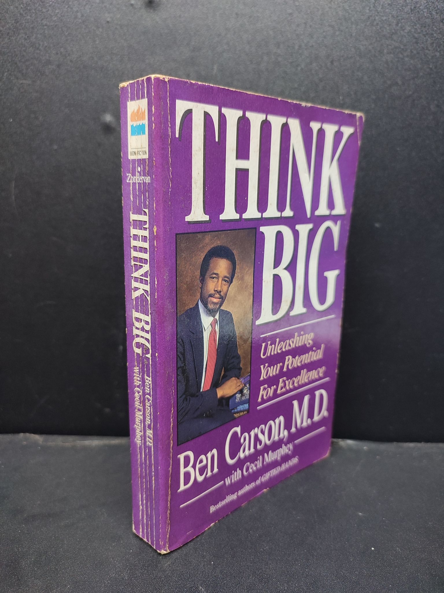 Think big mới 70% ố vàng HCM1406 Ben carson, M.D SÁCH NGOẠI VĂN