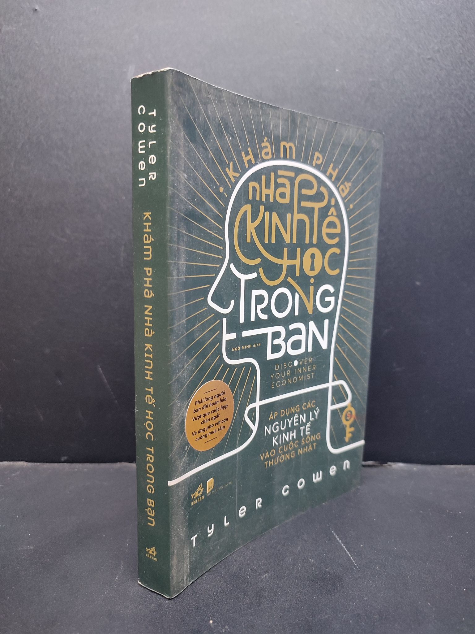 Khám phá nhà kinh tế học trong bạn mới 90% bẩn nhẹ 2020 HCM1906 Tyler Cowen SÁCH KINH TẾ - TÀI CHÍNH - CHỨNG KHOÁN