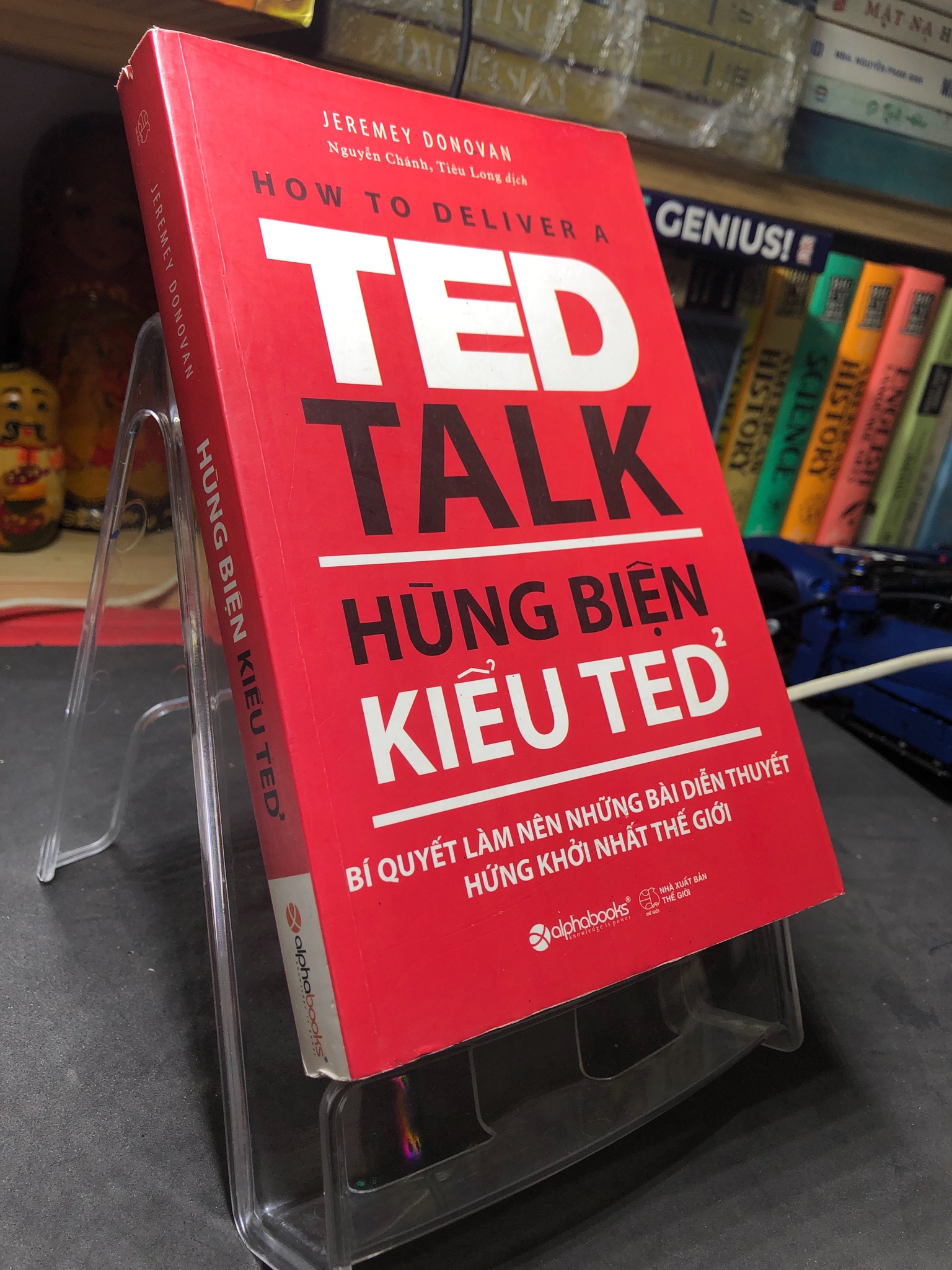 Hùng biện kiểu Ted 2 2018 mới 70% ố bẩn Jeremey Donovan HPB2206 SÁCH KỸ NĂNG