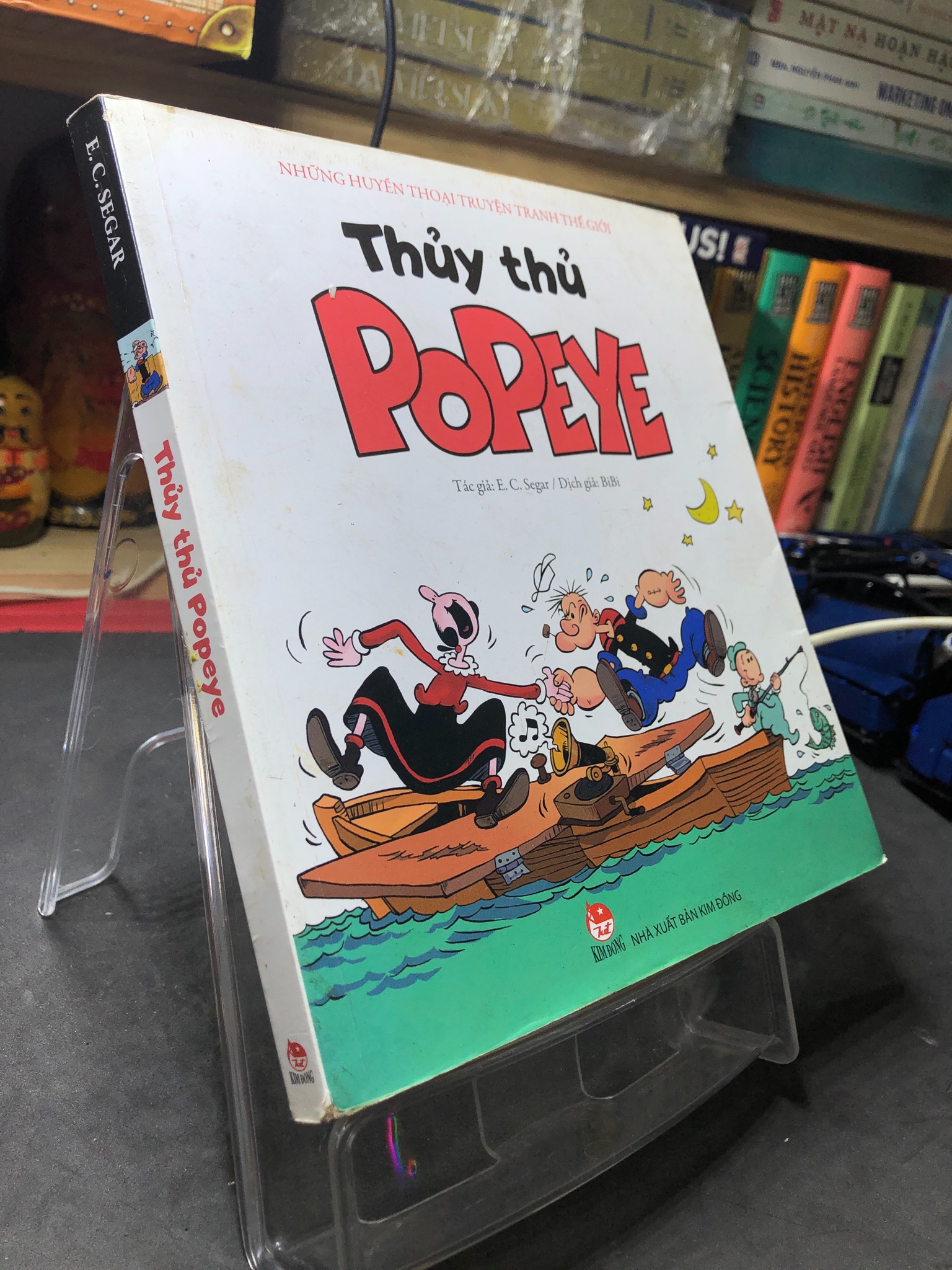 Thuỷ thủ Popeye 2016 mới 70% truyện tranh ố bẩn E C Segar HPB2206 TRUYỆN TRANH