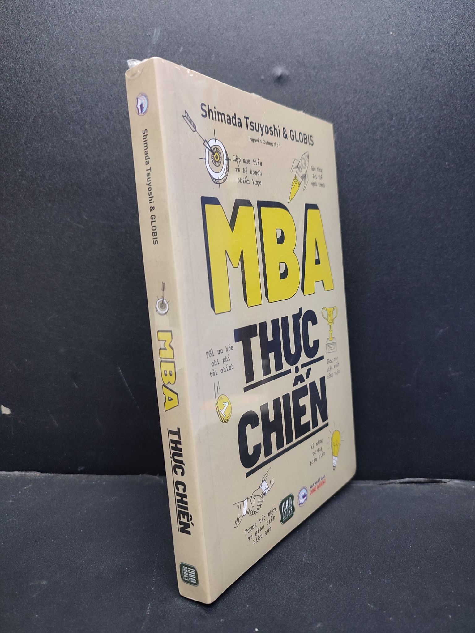 MBA thực chiến mới 95% bẩn nhẹ (nguyên seal) HCM1906 Shimada Tsuyoshi & Globis SÁCH MARKETING KINH DOANH