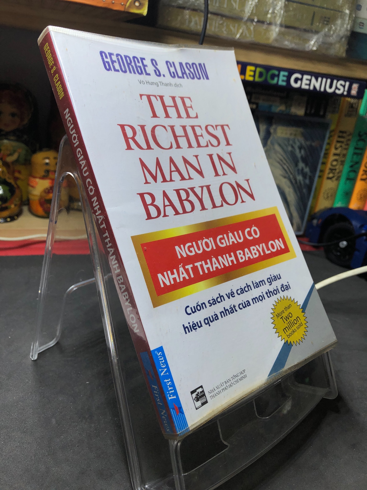 Người giàu có nhất thành Babylon 2019 mới 75% ố bẩn George S Clason HPB2206 SÁCH KỸ NĂNG