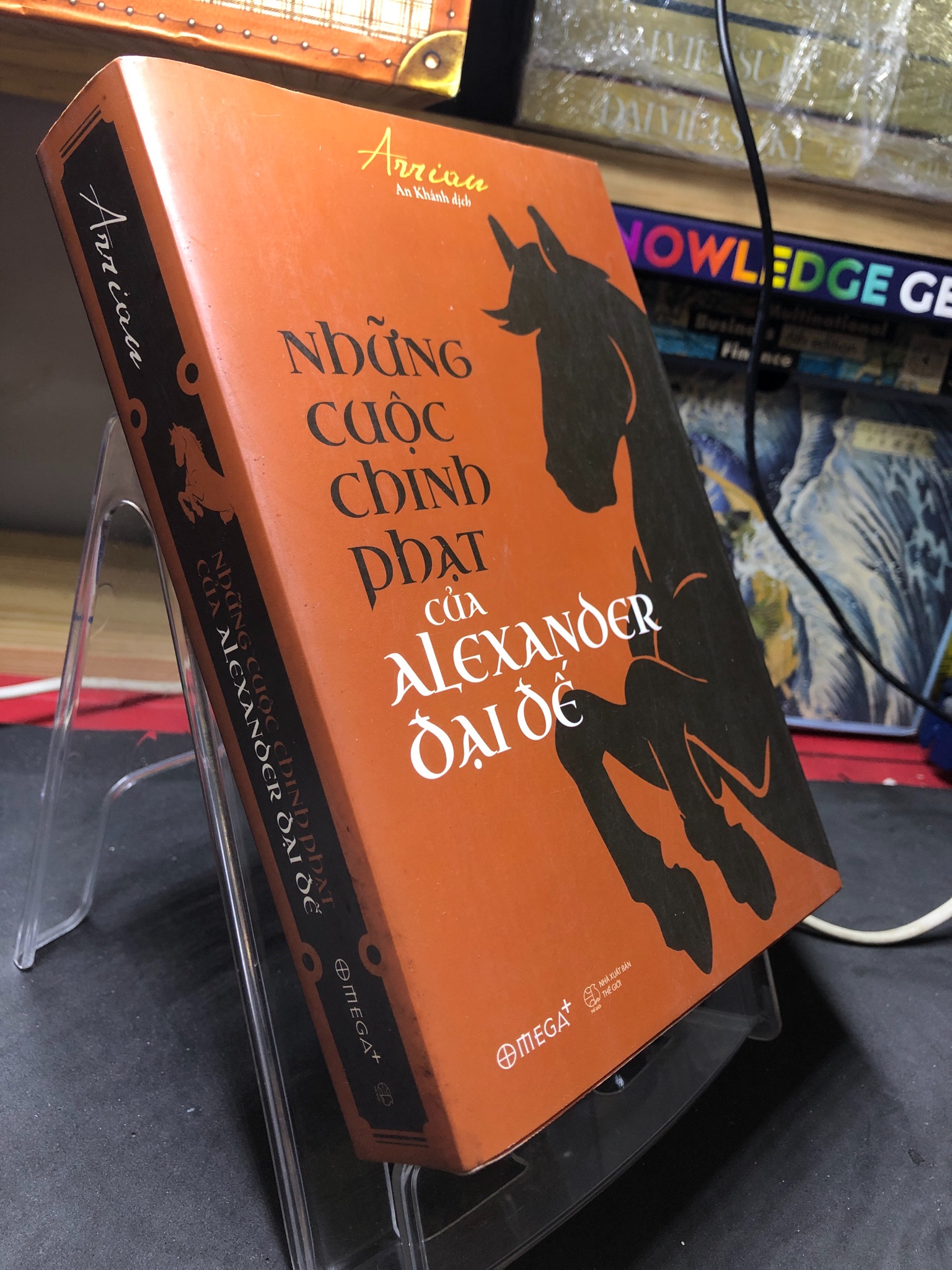 Những cuộc chinh phạt của Alexander đại đế 2018 mới 75% ố vàng Arrian HPB2306 SÁCH LỊCH SỬ - CHÍNH TRỊ - TRIẾT HỌC