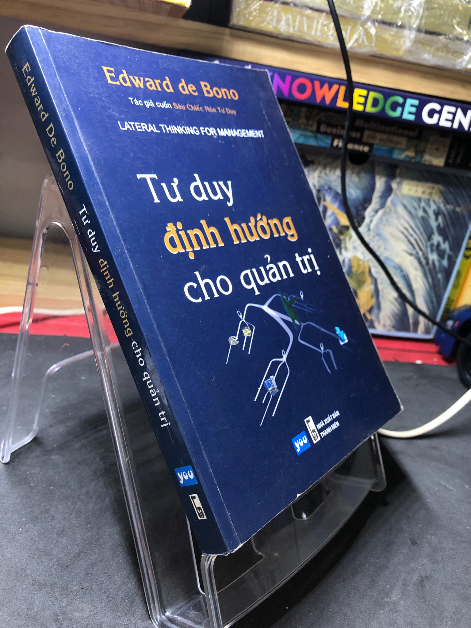 Tư duy định hướng cho quản trị 2010 mới 80% ố bẩn bụng sách nhẹ Edward de Bono HPB2306 SÁCH KỸ NĂNG