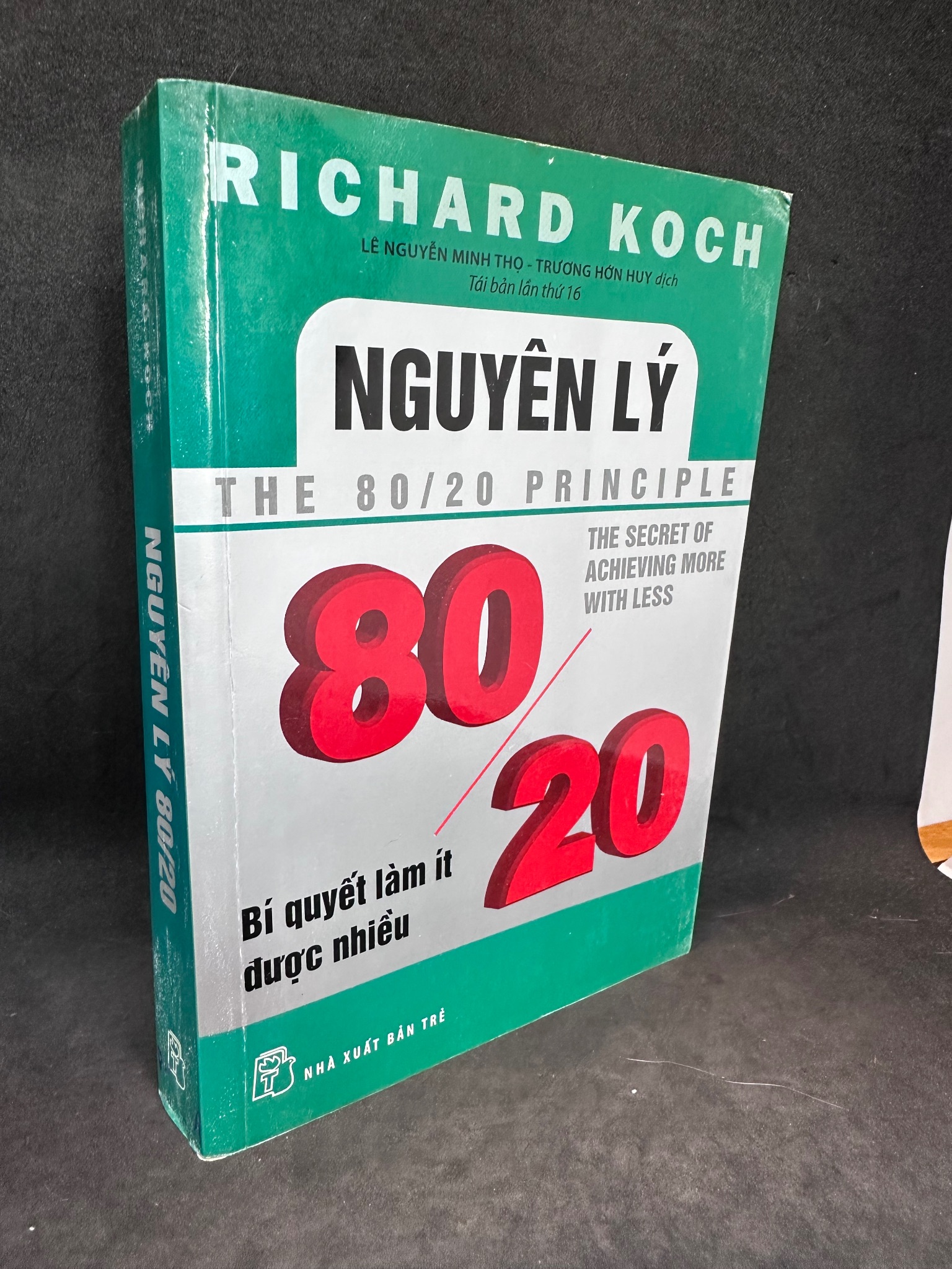 Nguyên Lý 80/20 - Richard Koch, Mới 70% (Ố Vàng), 2016 SBM.PL2406