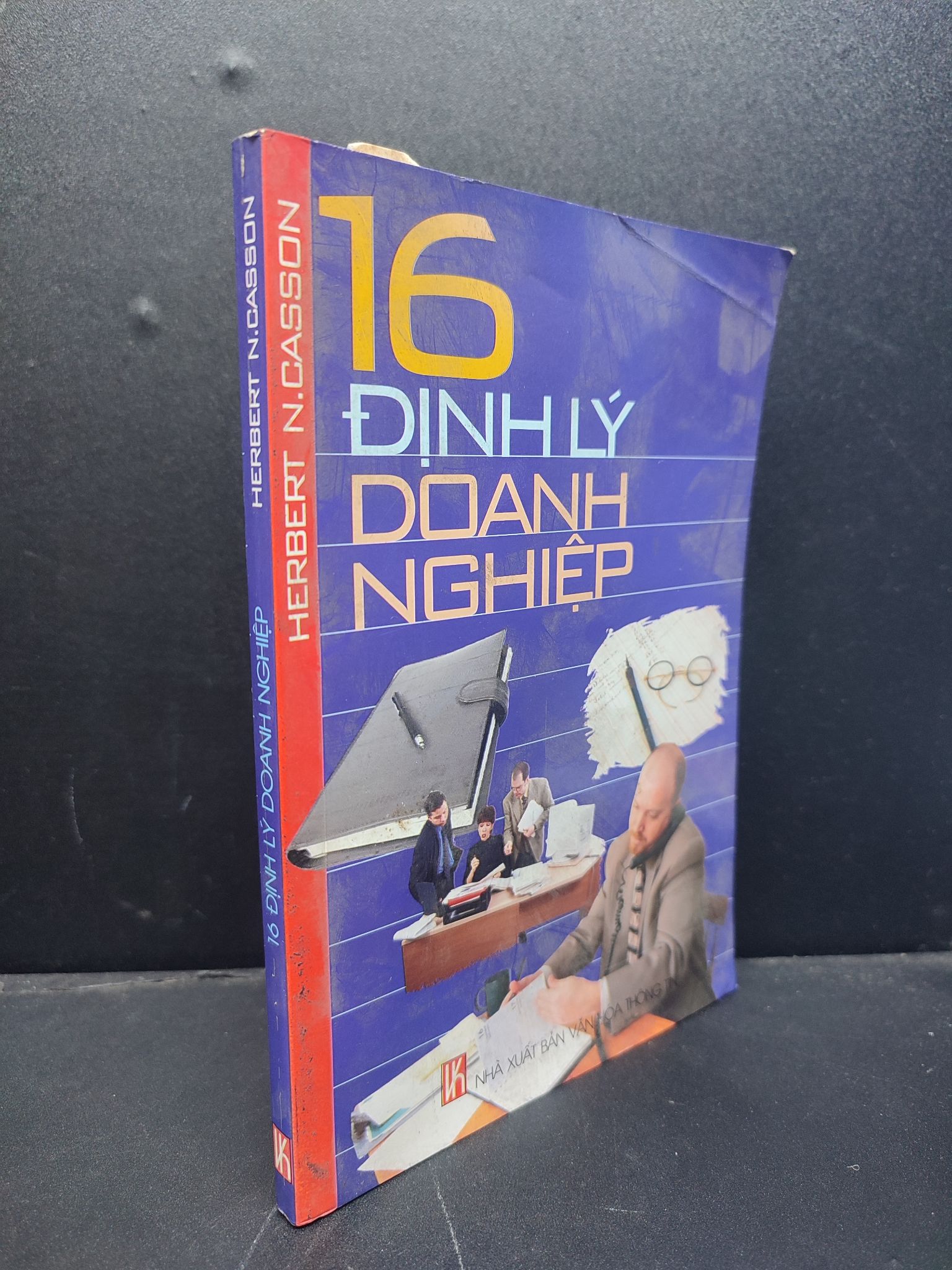 16 Định lý doanh nghiệp mới 80% ố bẩn nhẹ 2003 HCM1406 Herbert N.Casson SÁCH MARKETING KINH DOANH