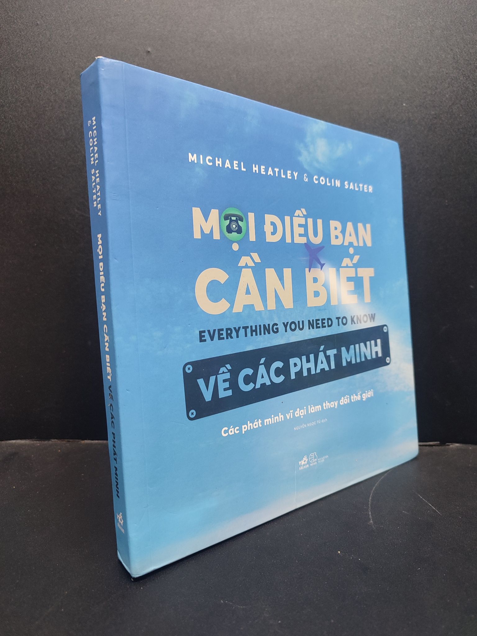 Mọi Điều Bạn Cần Biết Về Các Phát Minh khổ vuông bia cứng mới 90% bẩn nhẹ 2021 HCM1406 Michael Heatley & Colin Salter SÁCH KHOA HỌC ĐỜI SỐNG