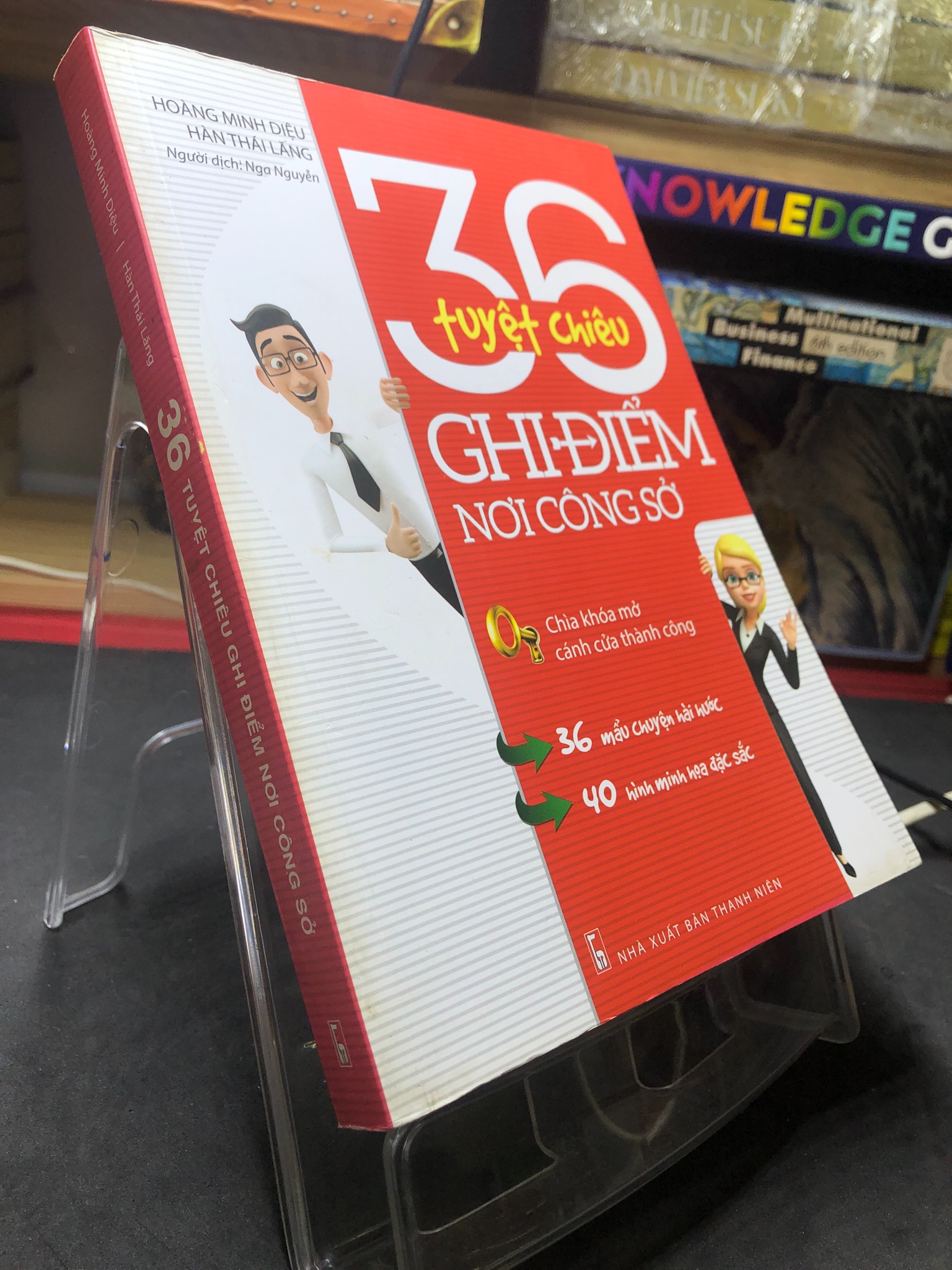 36 tuyệt chiêu ghi điểm nơi công sở 2017 mới 80% ố nhẹ bụng sách Hoàng Minh Diệu và Hàn Thái Lăng HPB2506 SÁCH KỸ NĂNG