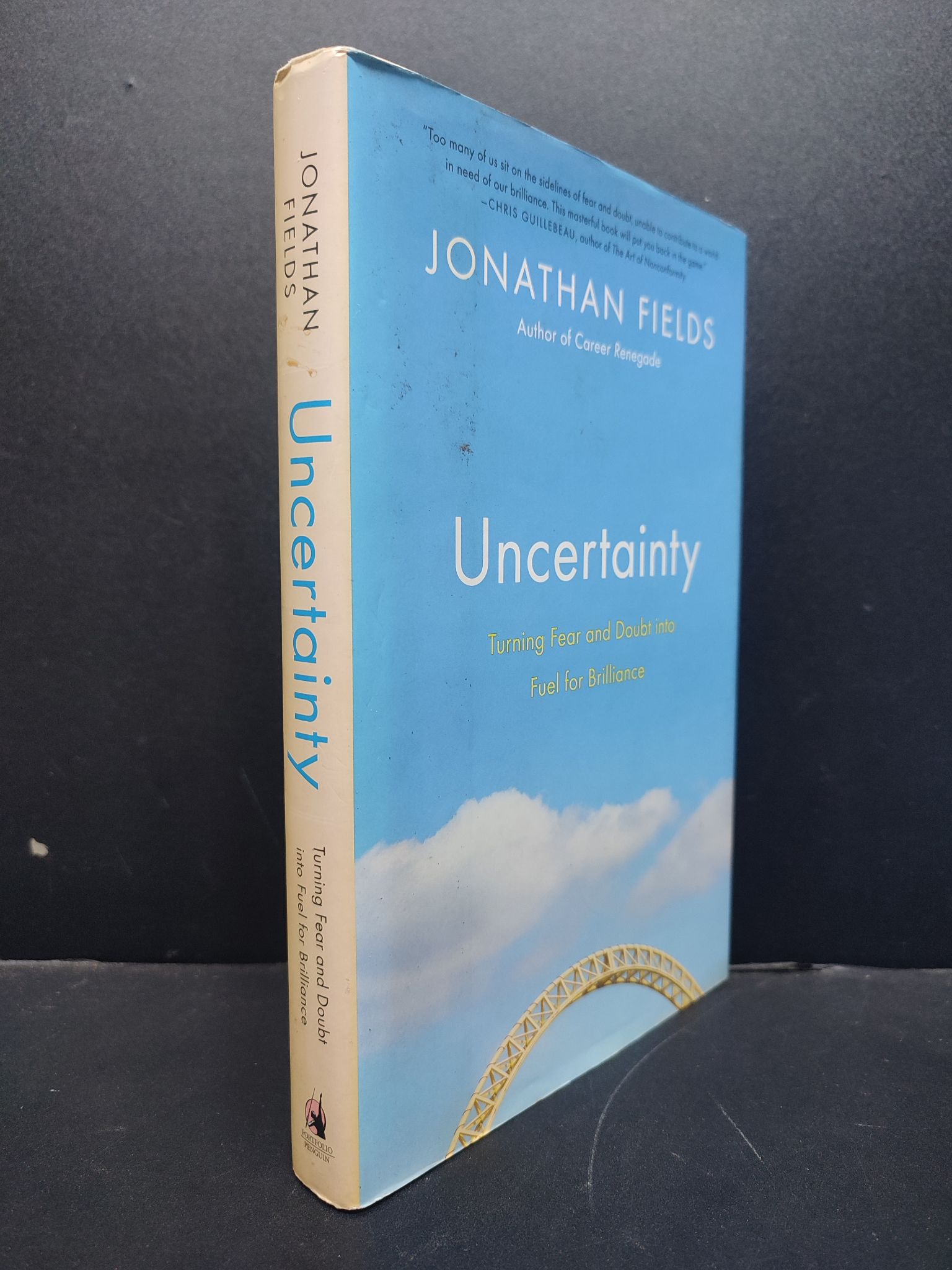 Uncertainty Jonathan Fields mới 80% ố nhẹ bẩn bìa bìa cứng HCM0806 Kinh doanb