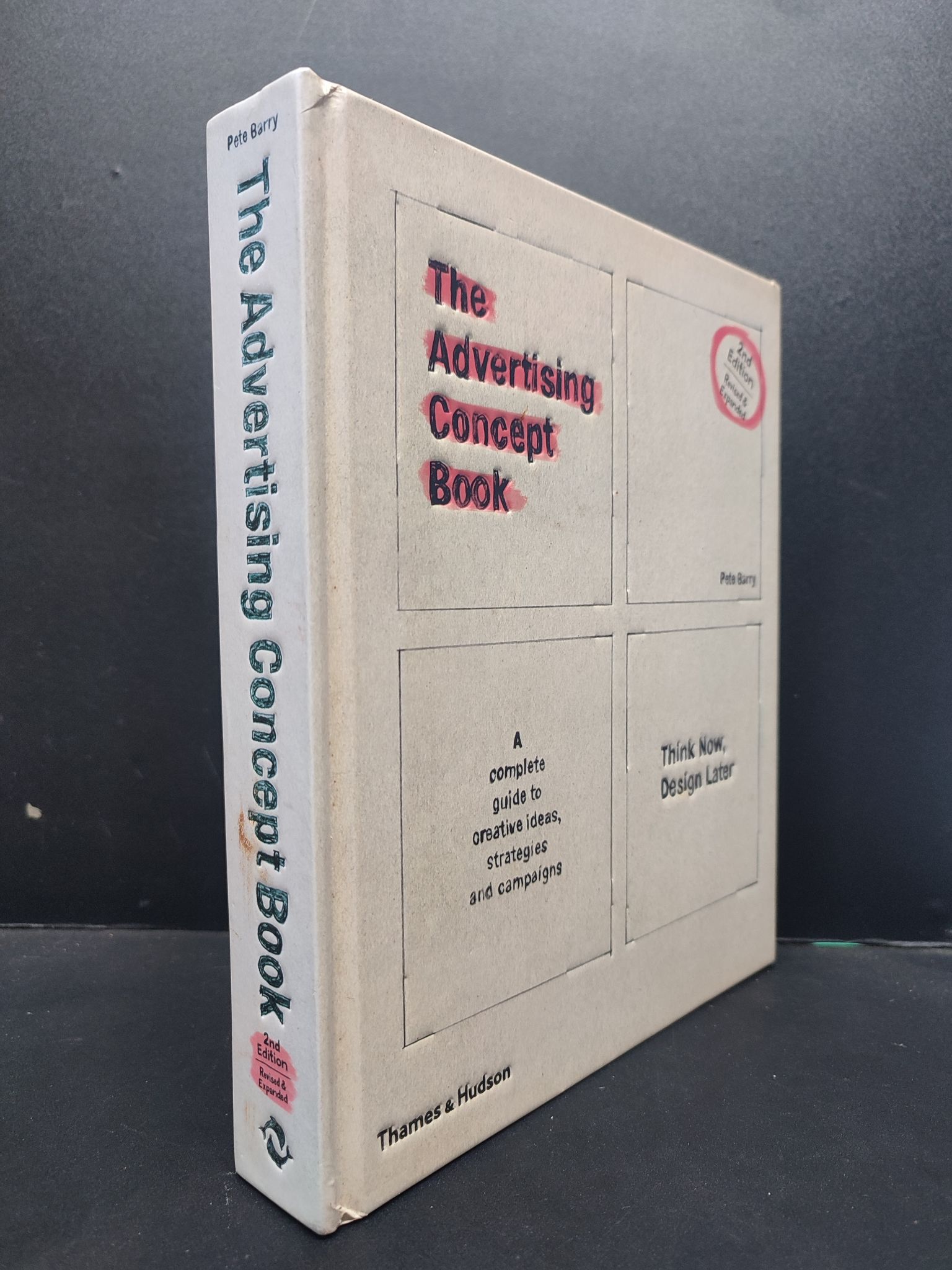 The advertising concept book (bìa cứng) mới 80% ố vàng HCM1406 Pete Barry SÁCH NGOẠI VĂN