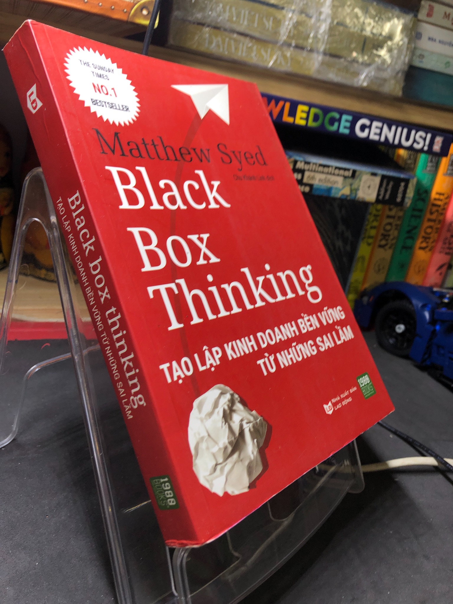 Black box thinking Tạo lập kinh doanh bền vững từ những sai lầm 2018 mới 85% ố bẩn nhẹ bụng sách Matthew Syed HPB2606 KỸ NĂNG