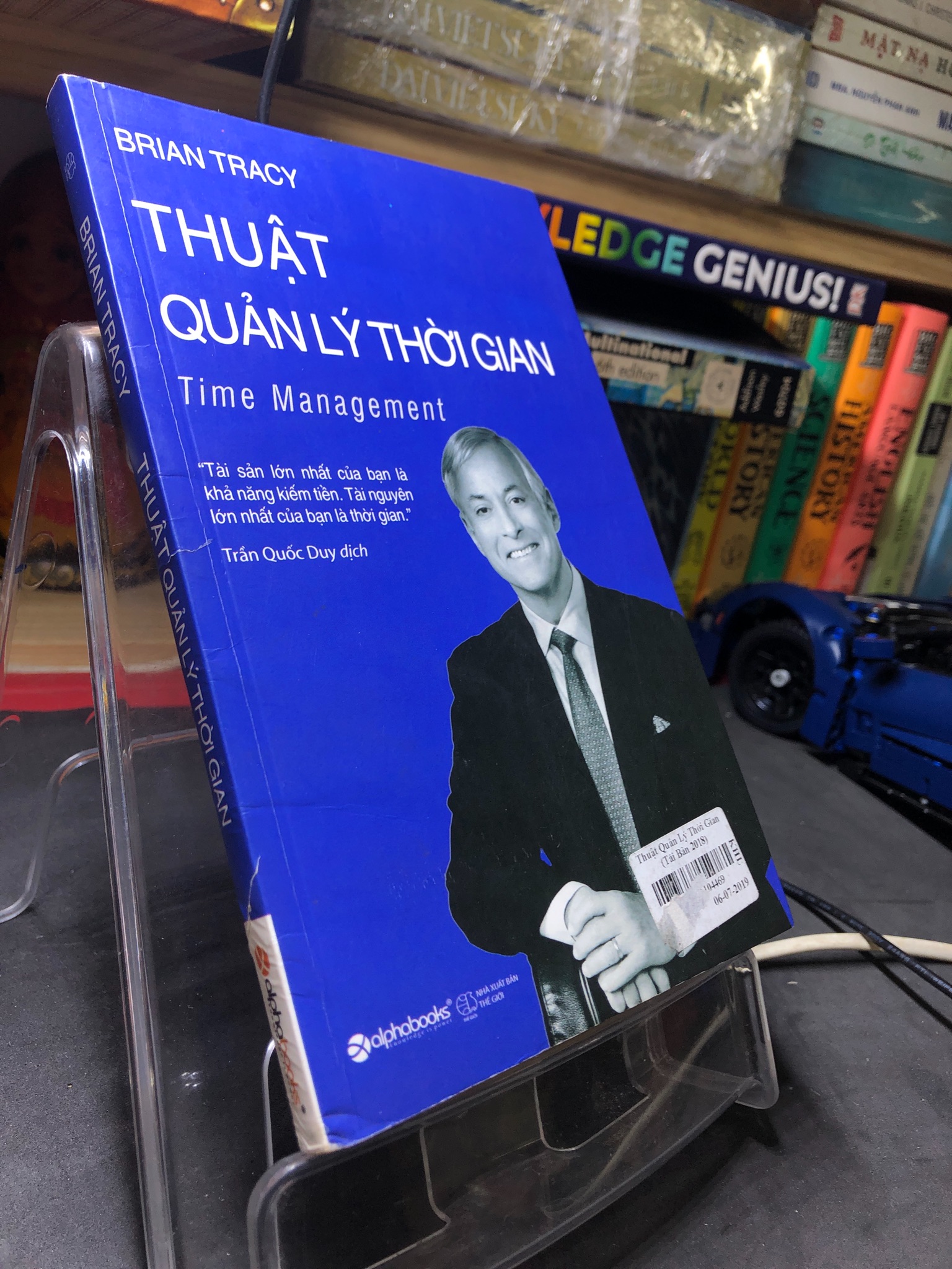 Thuật quản lý thời gian 2017 mới 75% ố vàng Brian Tracy HPB2606 KỸ NĂNG