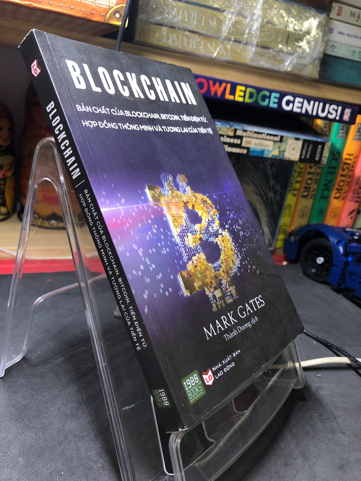 Blockchain Bản chất của Blockchain, bitcoin, tiền điện tử, hợp đồng thông minh và tương lai của tiền tệ 2020 mới 85% bẩn bụi Mark Gates HPB2606 KINH TẾ - TÀI CHÍNH - CHỨNG KHOÁN