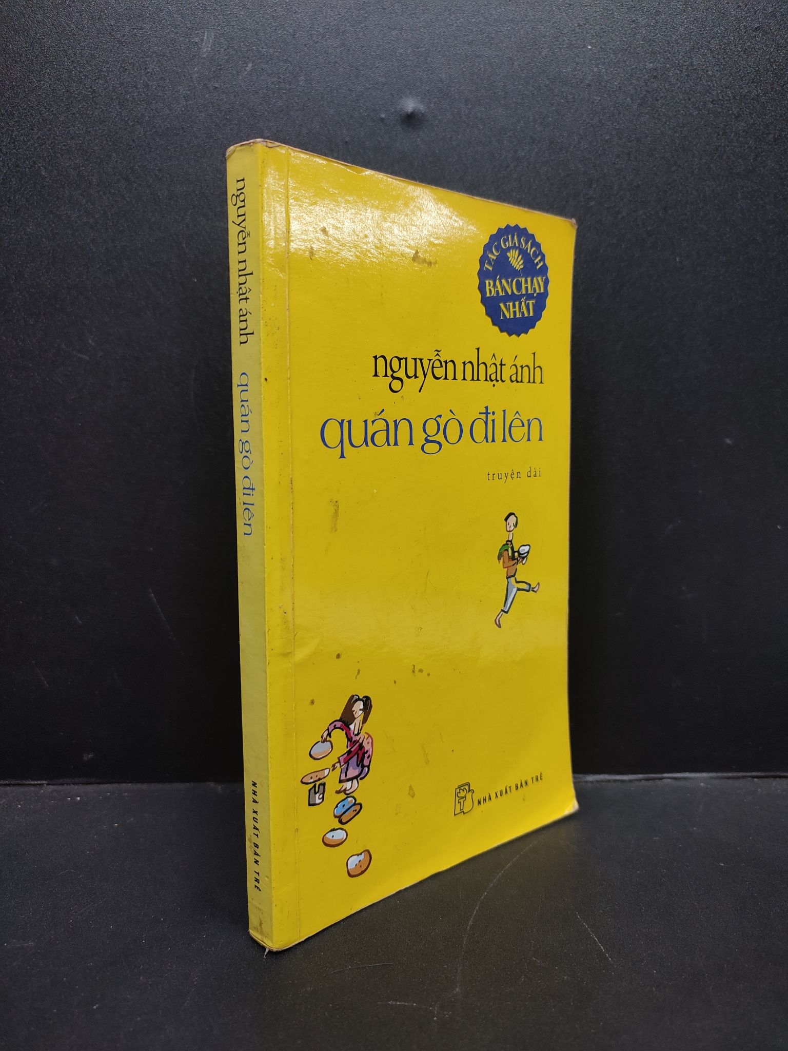 Quán Gò Đi Lên mới 70% ố nhẹ, có ghi ở trang cuối 2011 HCM2606 Nguyễn Nhật Ánh VĂN HỌC