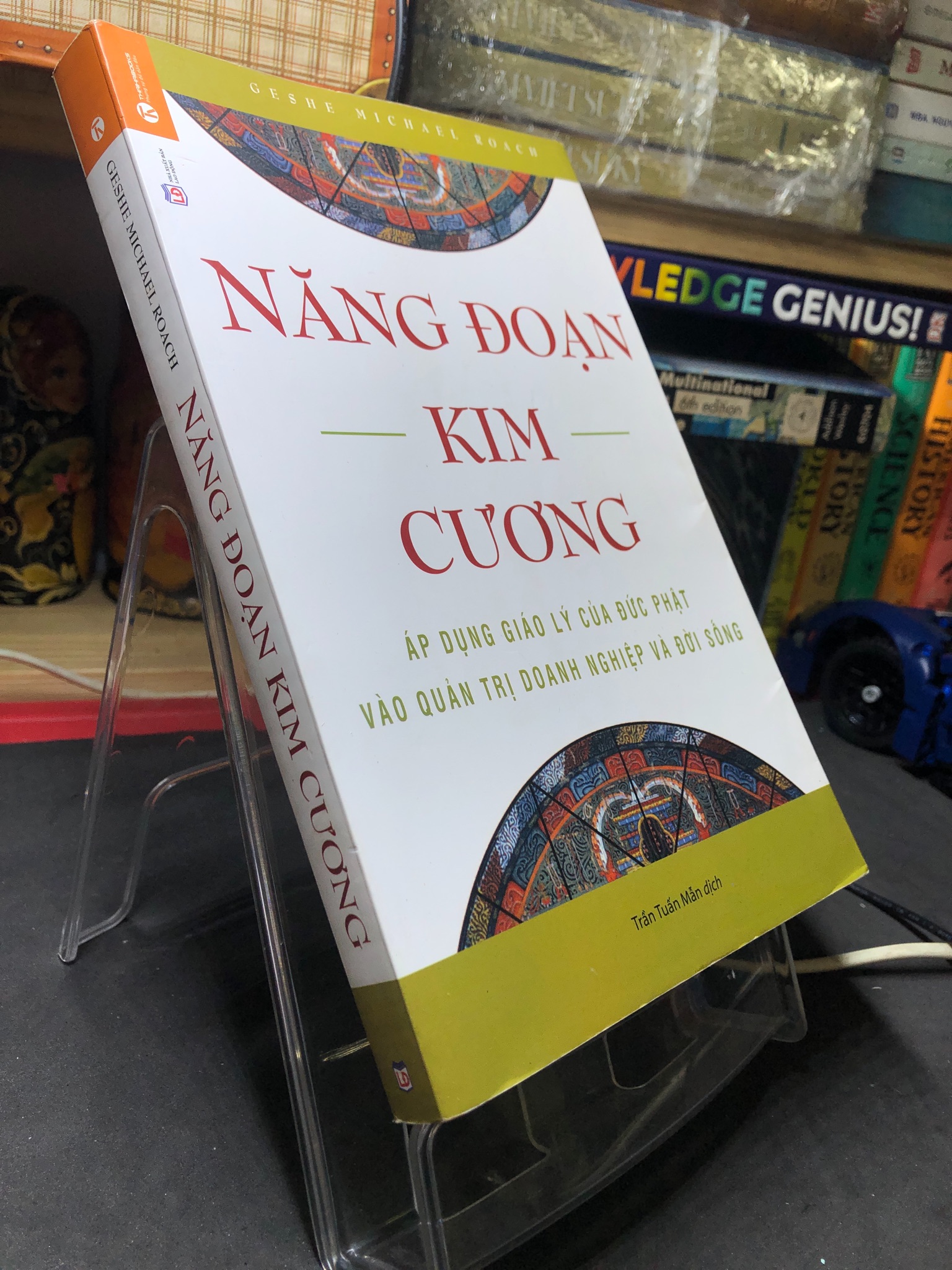 Năng đoạn kim cương 2018 mới 80% ố bẩn nhẹ bụng sách Geshe Michael Reach HPB2606 KỸ NĂNG