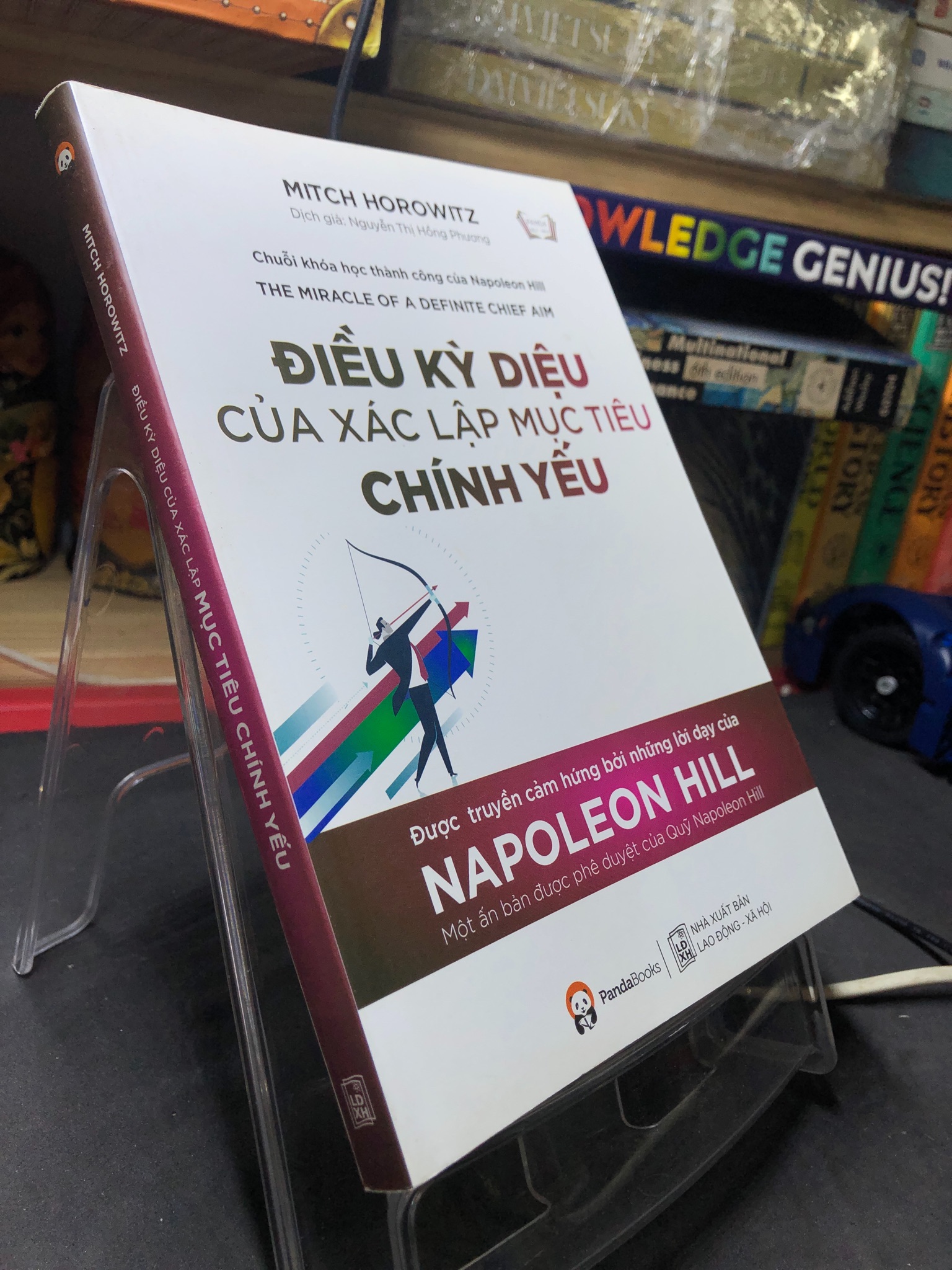 Điều kỳ diệu của xác lập mục tiêu chính yếu 2019 mới 85% ố bẩn nhẹ bụng sách Mitch Horowitz HPB2606 KỸ NĂNG