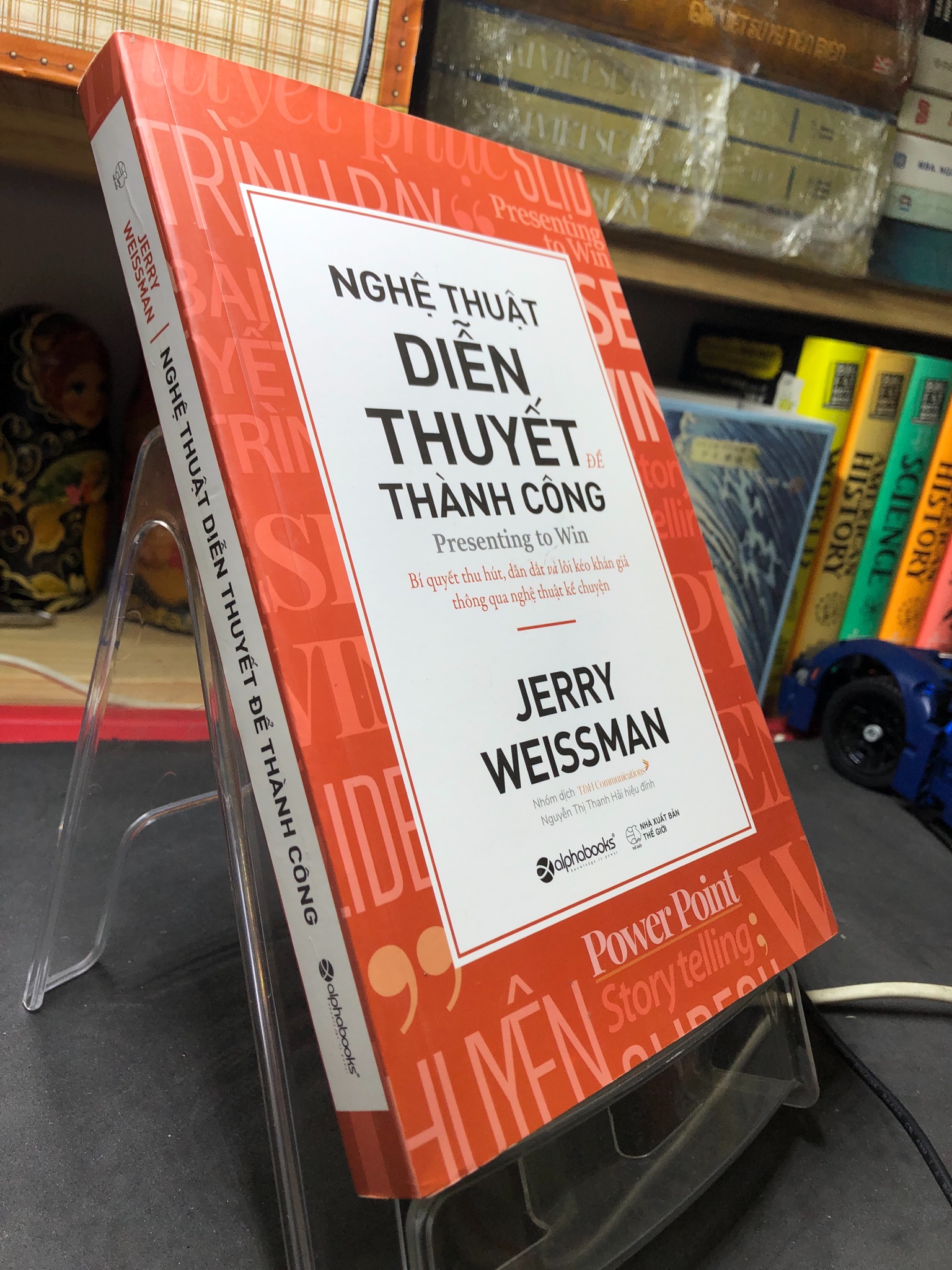 Nghệ thuật diễn thuyết để thành công 2020 mới 85% bẩn bụi Jerry Weissman HPB2706 KỸ NĂNG