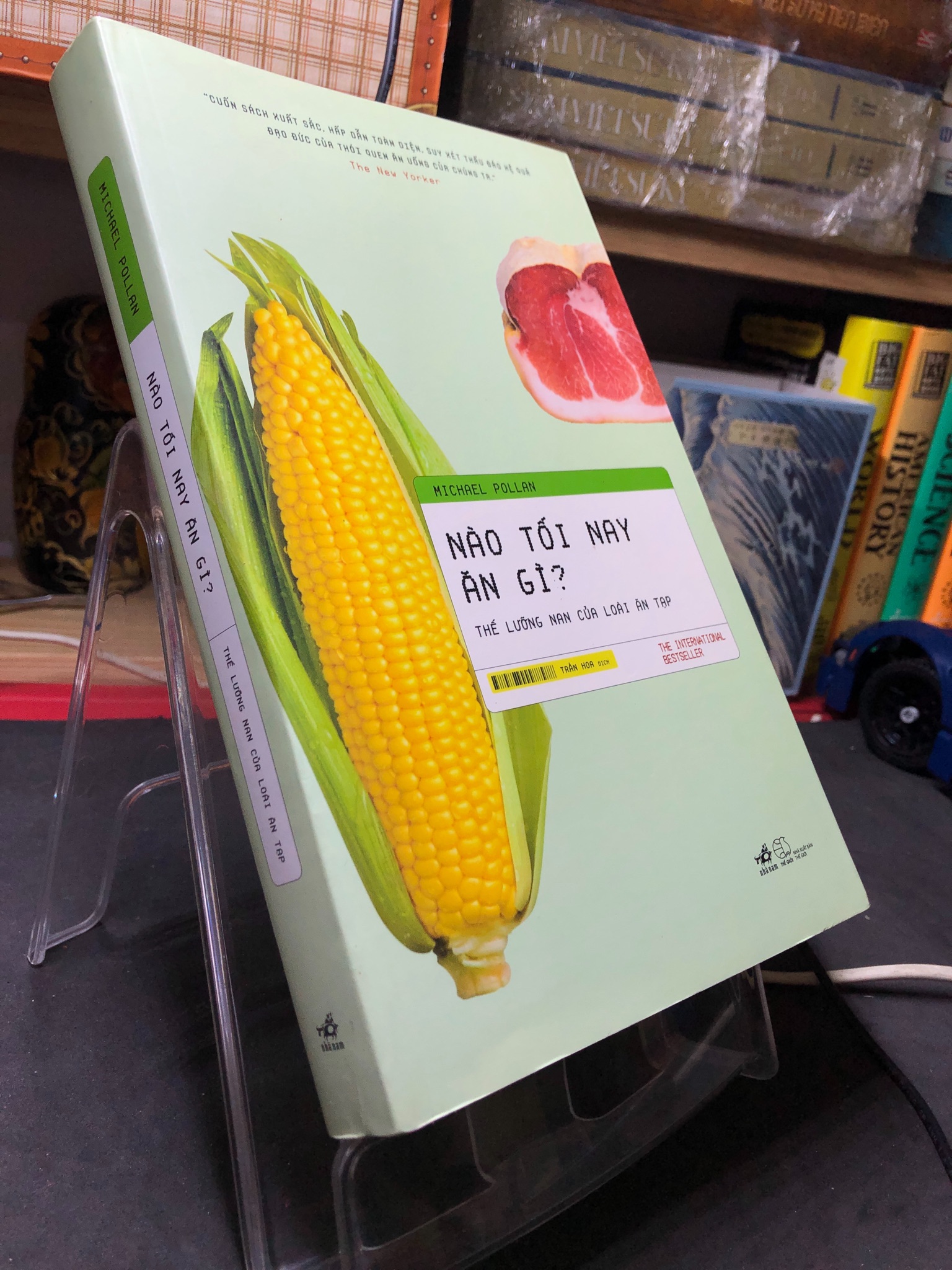 Nào tối nay ăn gì? Thế lưỡng nan của loài ăn tạp 2019 mới 85% bẩn bụi Michael Pollan HPB2706 SỨC KHỎE - THỂ THAO