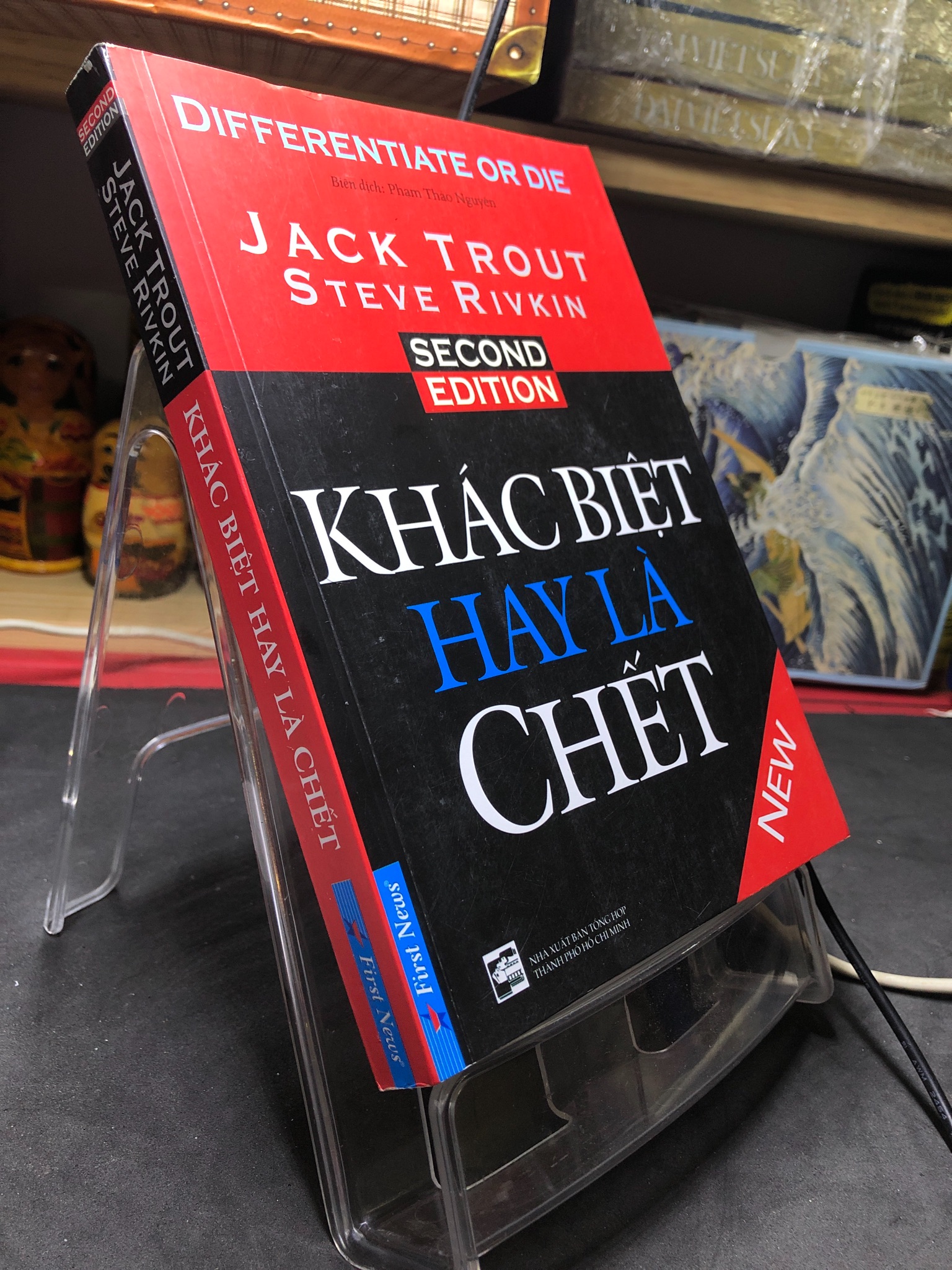 Khác biệt hay là chết 2016 mới 85% bẩn nhẹ Jack Trout và Steve Rivkin HPB2806 KỸ NĂNG