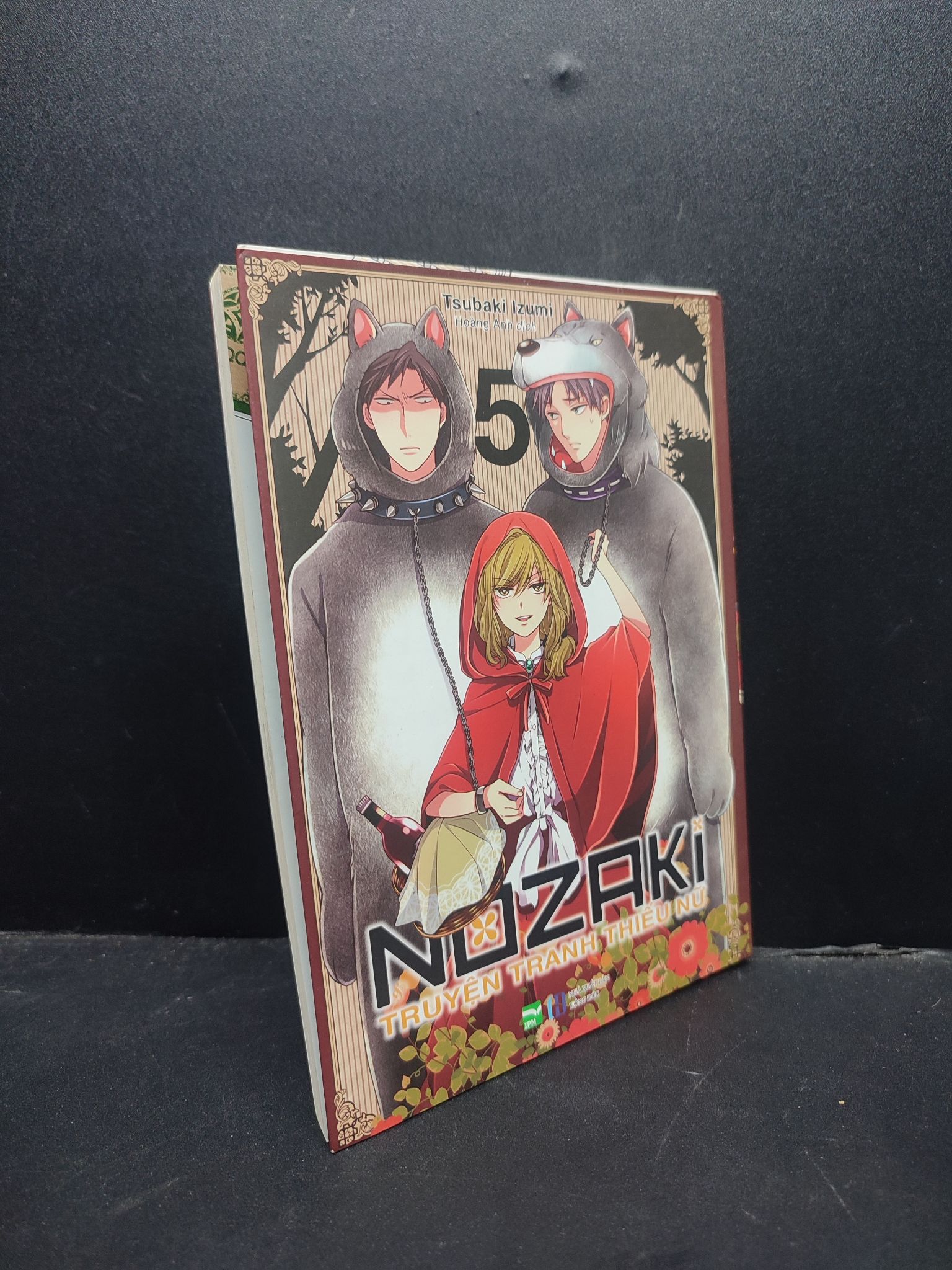 Nozaki truyện tranh thiếu nữ mới 90% bẩn nhẹ, bìa màu nâu Phiên bản giới hạn HCM1906 Tsubaki Izumi TRUYỆN TRANH