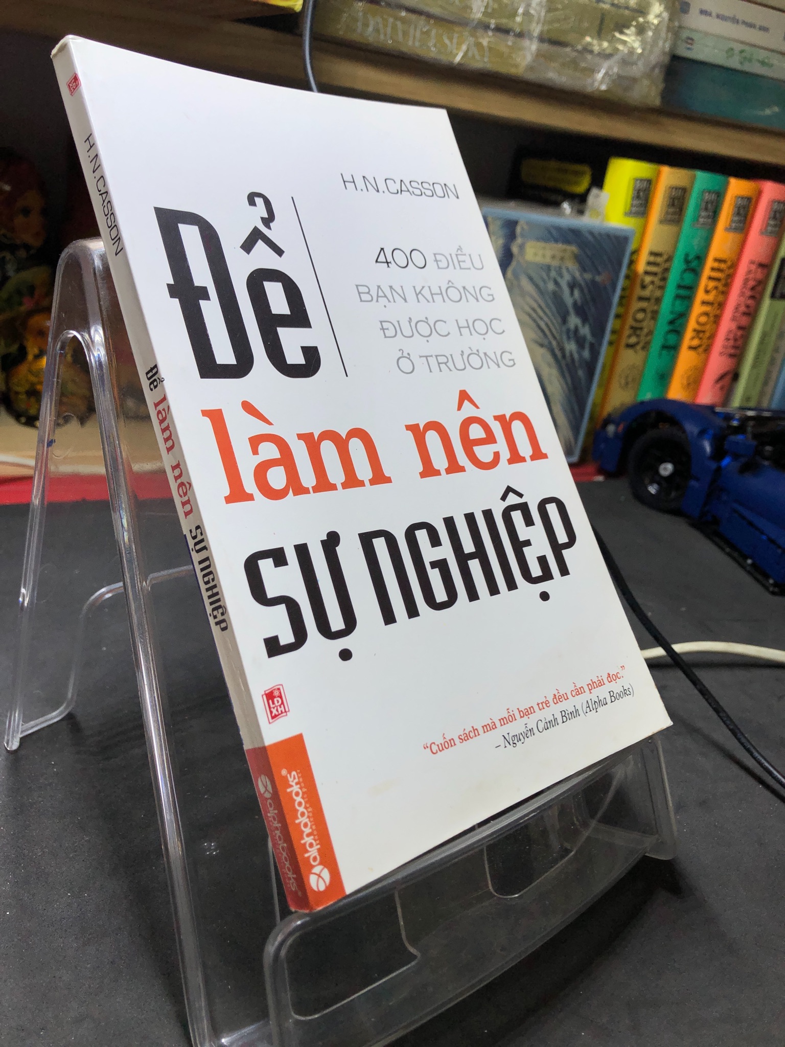 Để làm nên sự nghiệp 2014 mới 80% ố bẩn nhẹ bụng sách H N Casson HPB2906 KỸ NĂNG