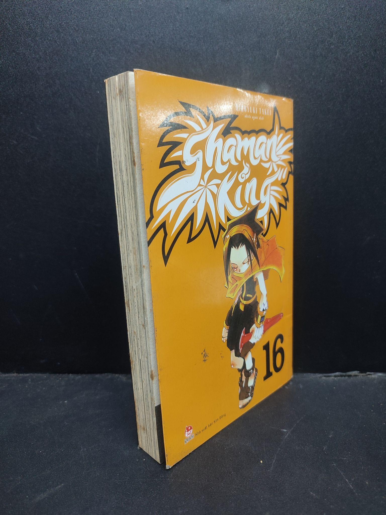 Shaman King 16 mới 70% rách góc HCM1906 Hiroyuki Takei TRUYỆN TRANH