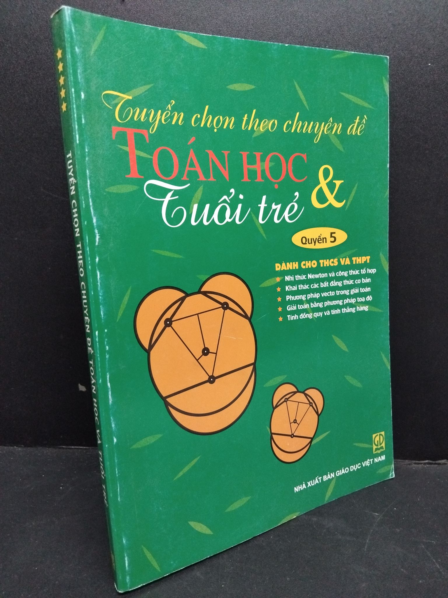 Tuyển chọn theo chuyên đề toán học và tuổi trẻ quyển 5 mới 80% ố nhẹ 2008 HCM.TN2906