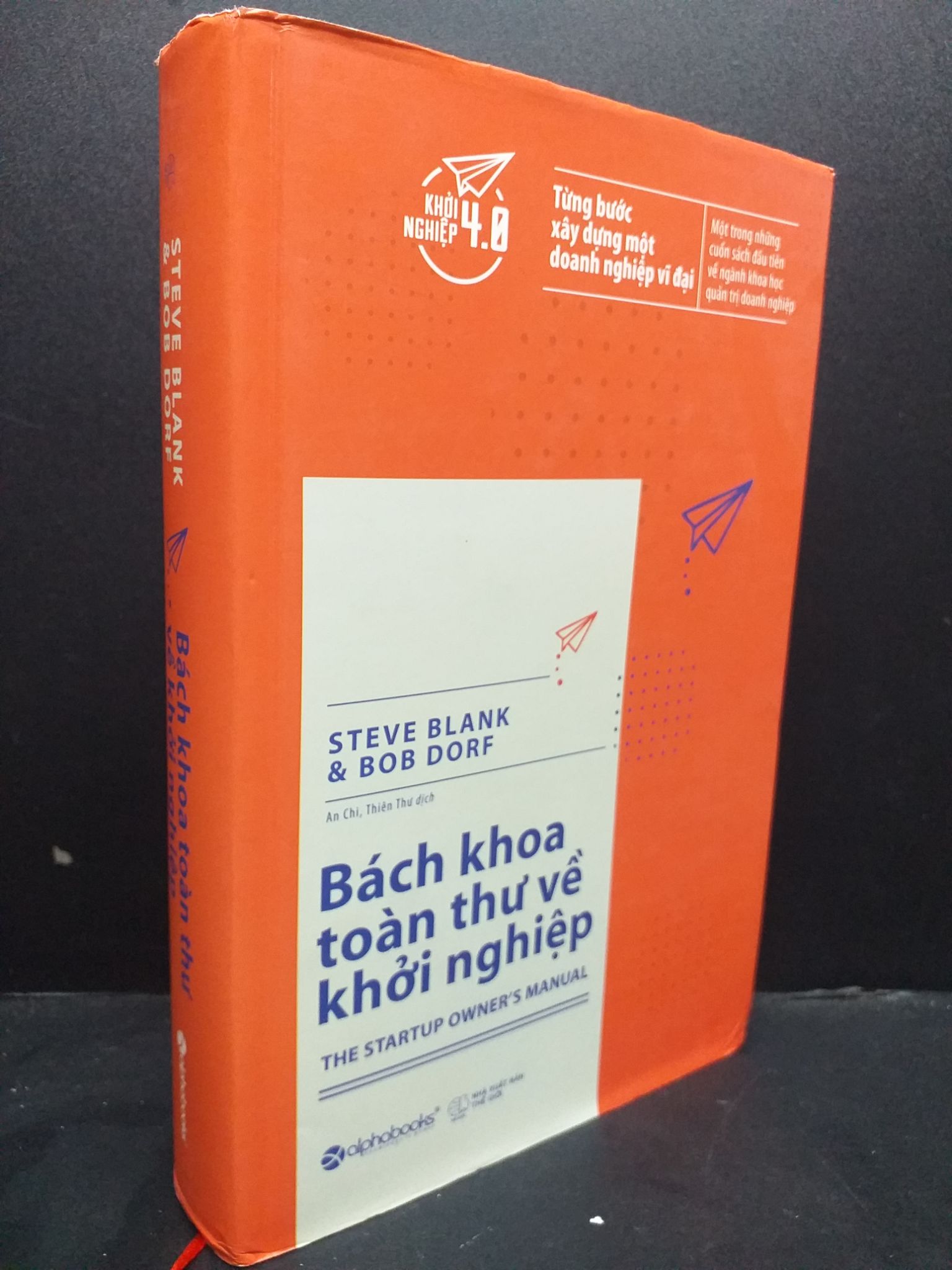 Bách khoa toàn thư về khởi nghiệp mới 90% nhăn bìa nhẹ bìa cứng 2019 HCM0107 Steve Blank MARKETING KINH DOANH